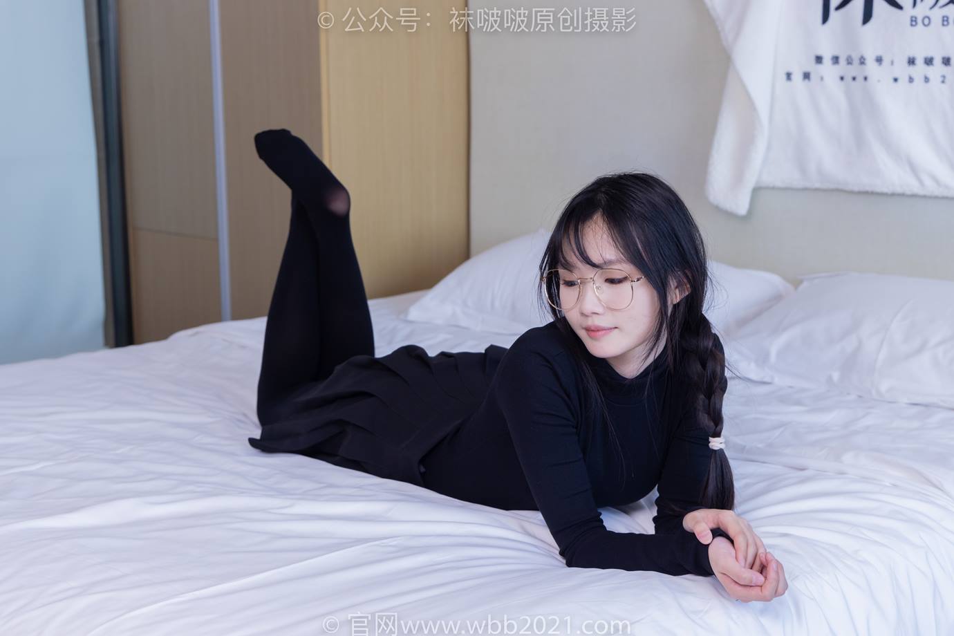 图片[90]-[BoBoSocks袜啵啵]NO.523 甜甜圈-皮鞋、厚黑丝[129P] – 速更版-美库