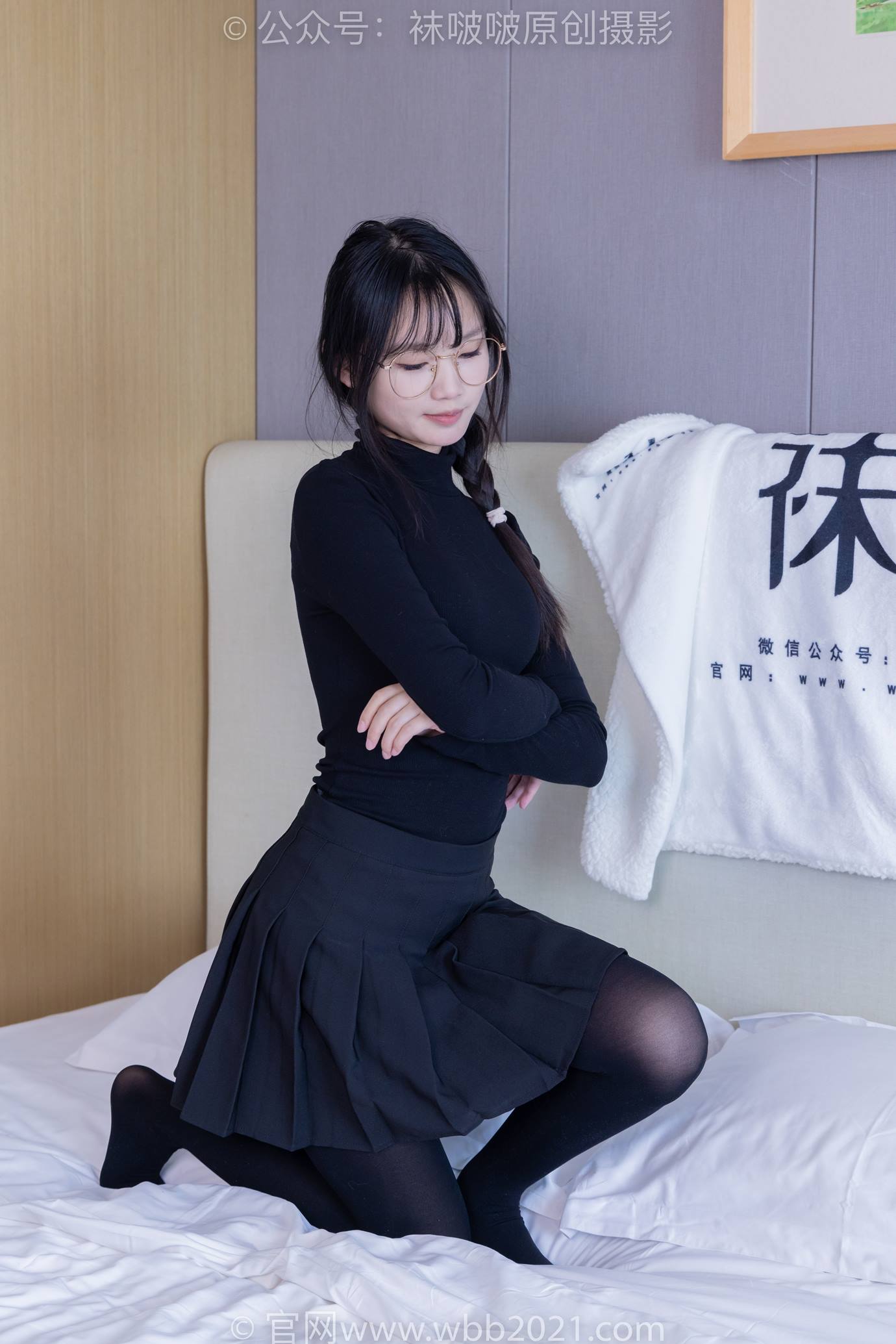 图片[113]-[BoBoSocks袜啵啵]NO.523 甜甜圈-皮鞋、厚黑丝[129P] – 速更版-美库