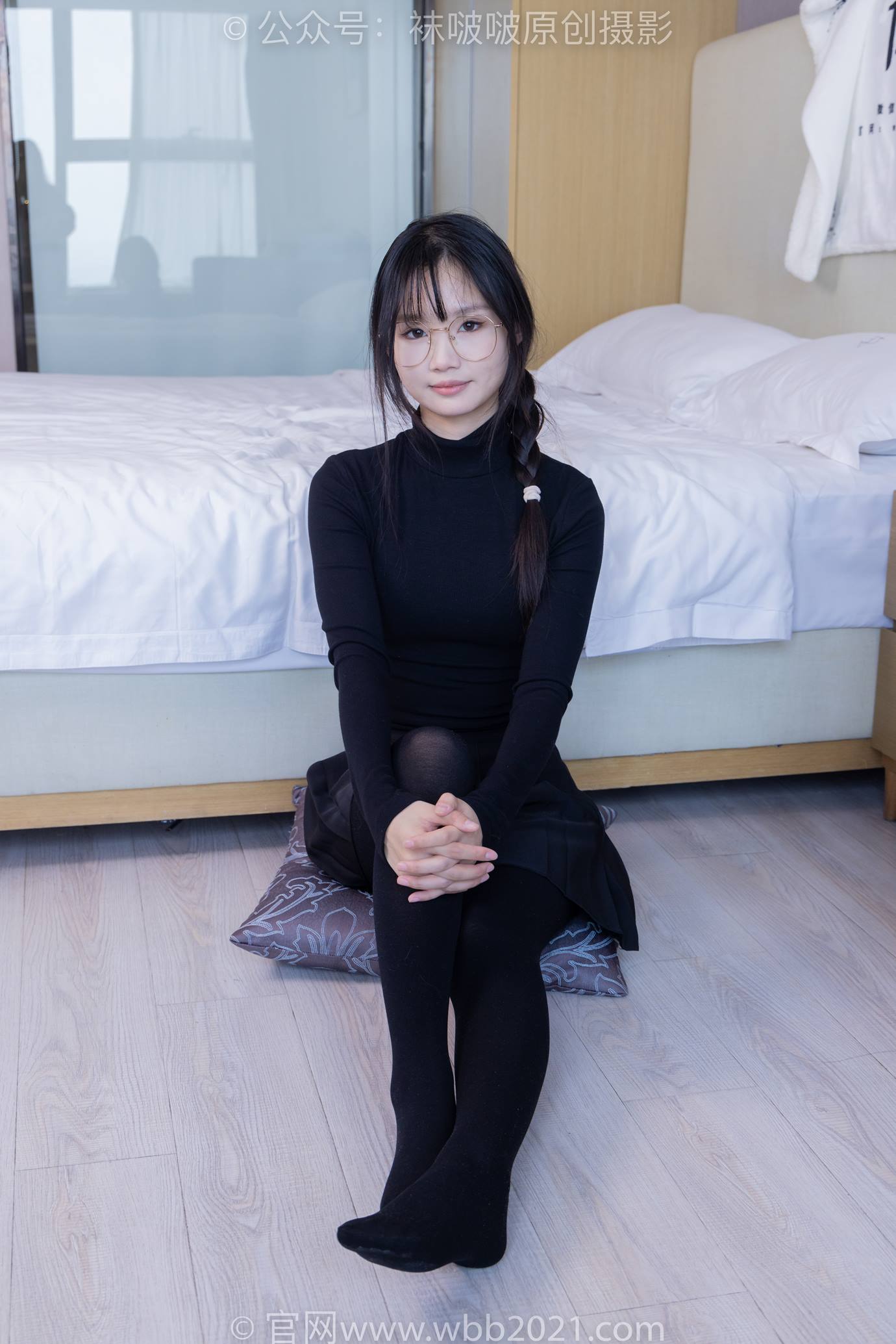 图片[118]-[BoBoSocks袜啵啵]NO.523 甜甜圈-皮鞋、厚黑丝[129P] – 速更版-美库