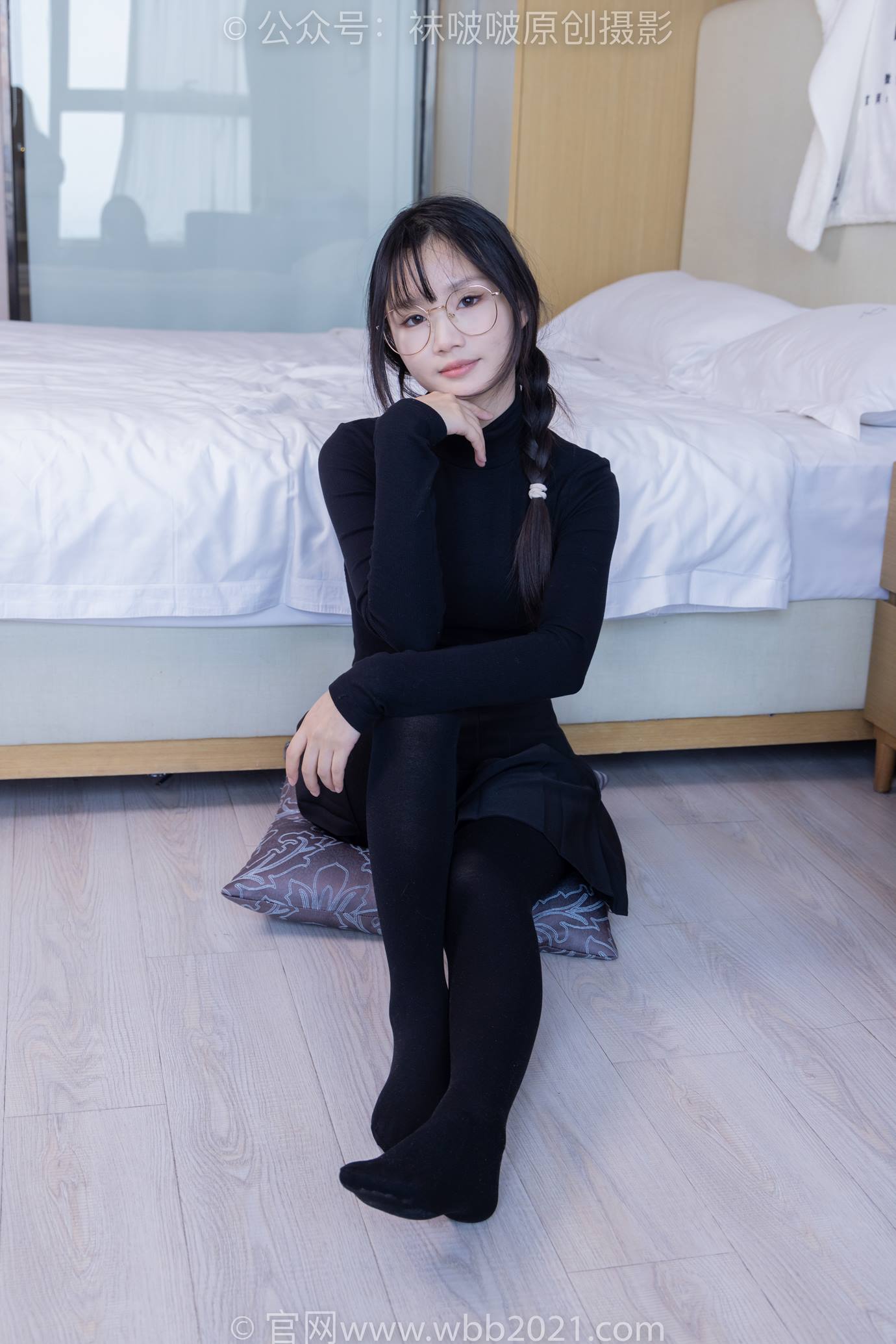 图片[120]-[BoBoSocks袜啵啵]NO.523 甜甜圈-皮鞋、厚黑丝[129P] – 速更版-美库