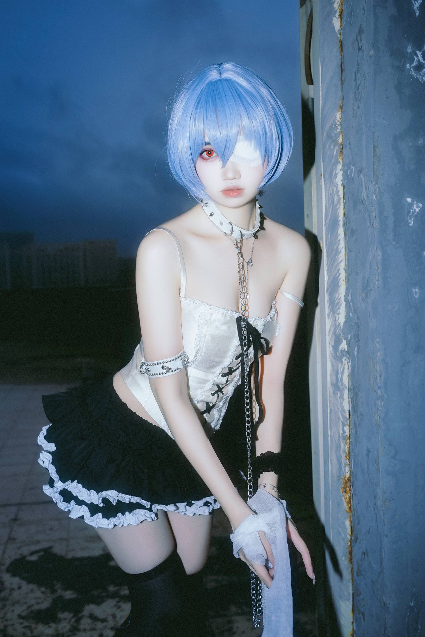 图片[12]-洛桑w伊梓  – 雨后天台[33P] – 速更版-美库