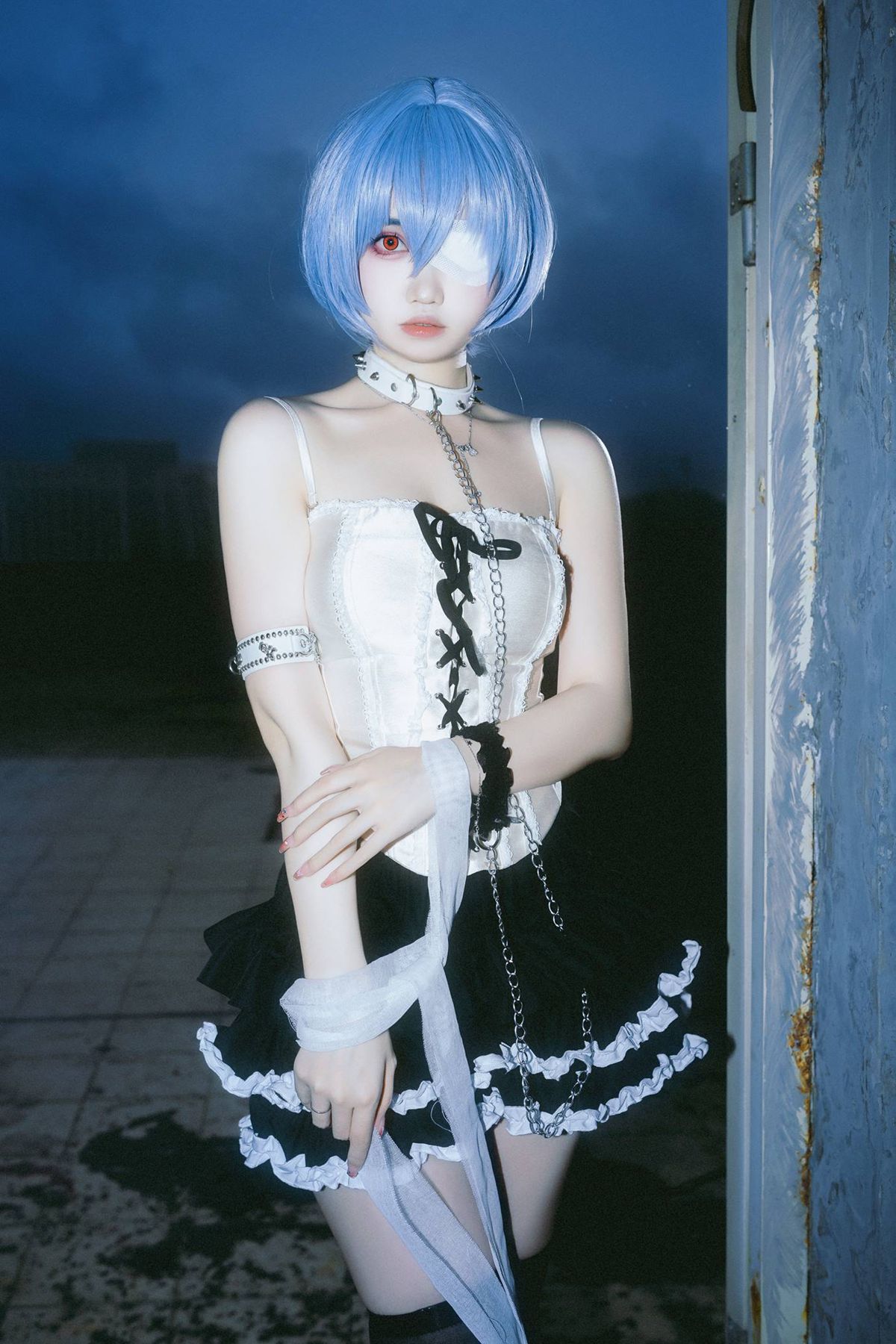 图片[14]-洛桑w伊梓  – 雨后天台[33P] – 速更版-美库