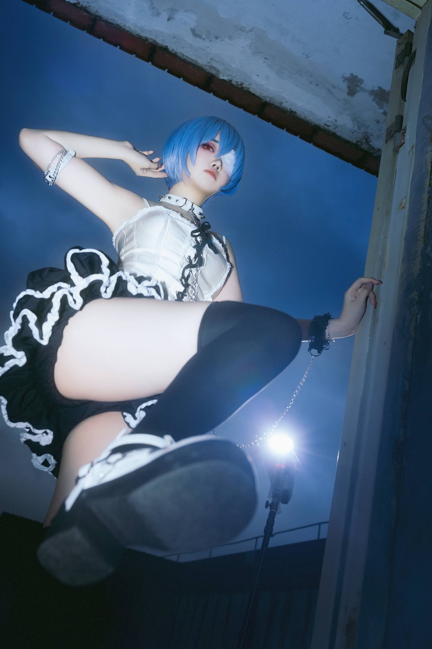 图片[27]-洛桑w伊梓  – 雨后天台[33P] – 速更版-美库