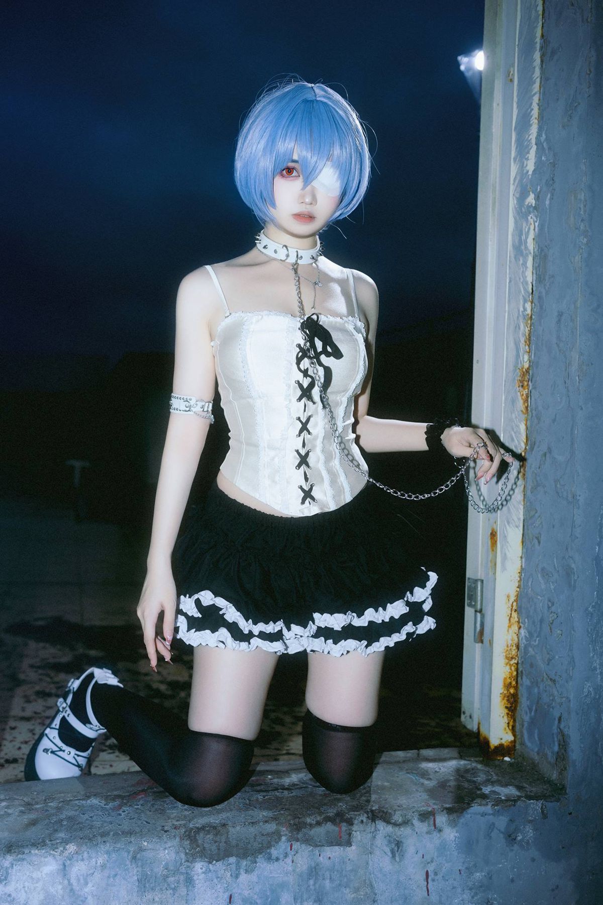 图片[33]-洛桑w伊梓  – 雨后天台[33P] – 速更版-美库