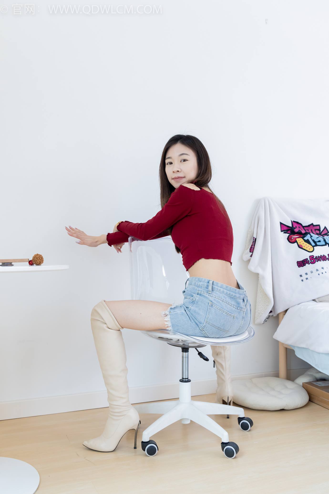 图片[16]-物恋传媒 NO.2296 婷婷-高跟长靴、白棉袜、裸足[126P] – 速更版-美库