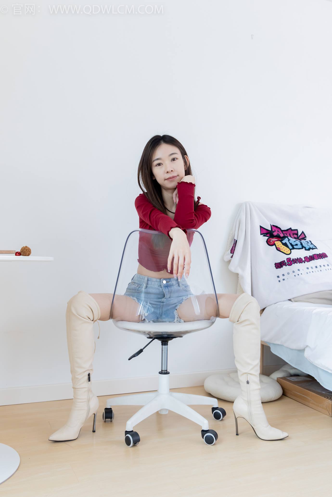 图片[20]-物恋传媒 NO.2296 婷婷-高跟长靴、白棉袜、裸足[126P] – 速更版-美库