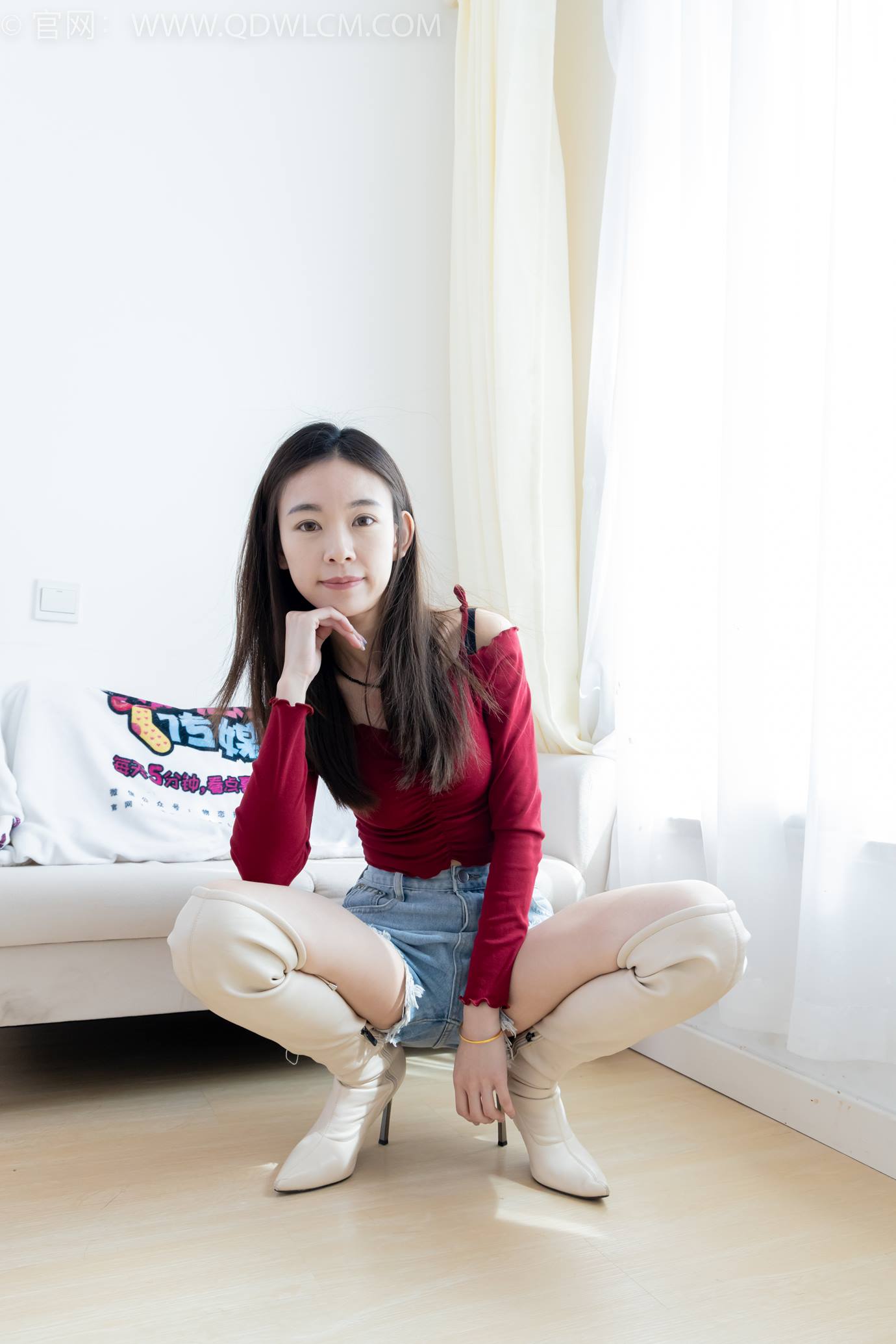 图片[36]-物恋传媒 NO.2296 婷婷-高跟长靴、白棉袜、裸足[126P] – 速更版-美库