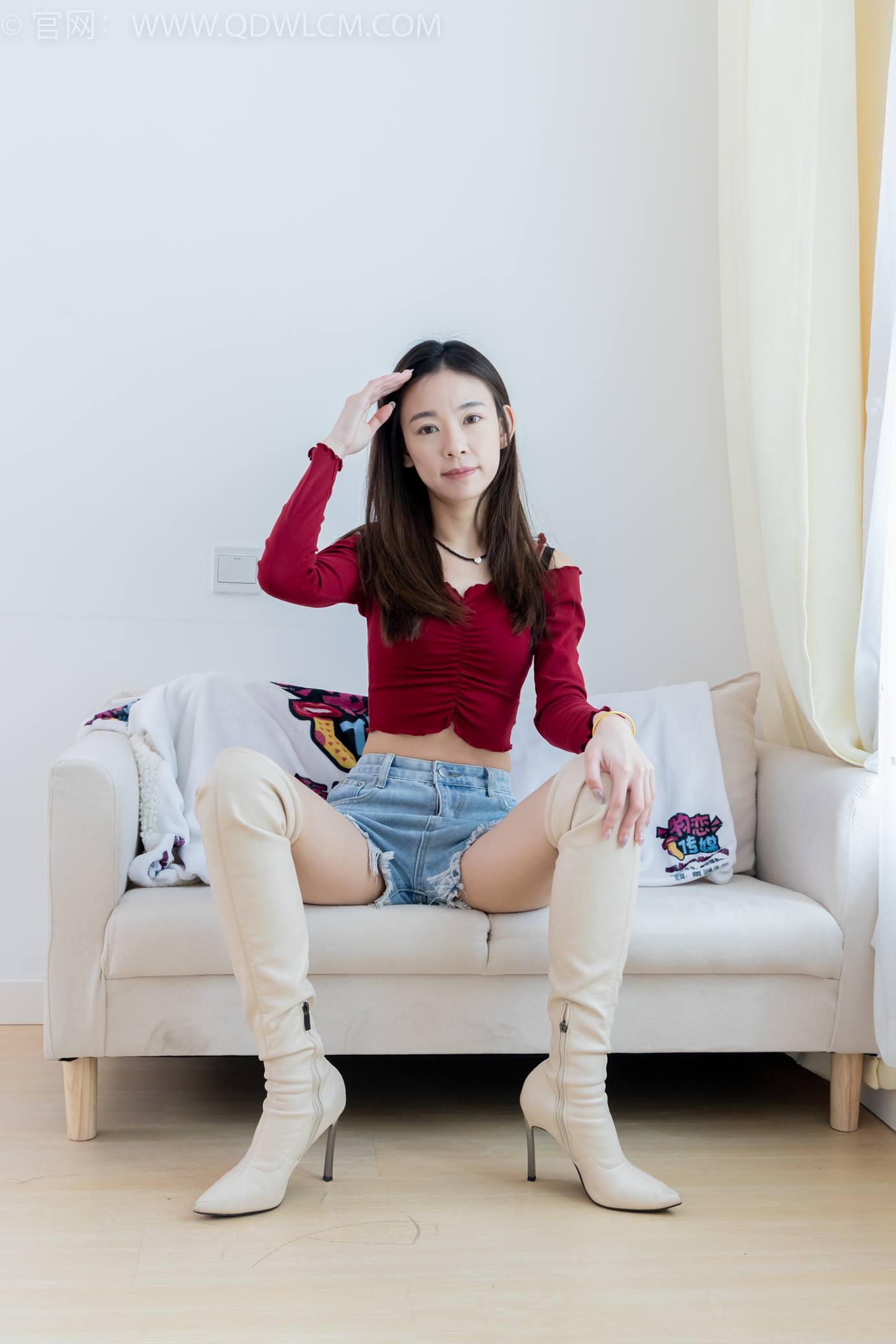 图片[51]-物恋传媒 NO.2296 婷婷-高跟长靴、白棉袜、裸足[126P] – 速更版-美库