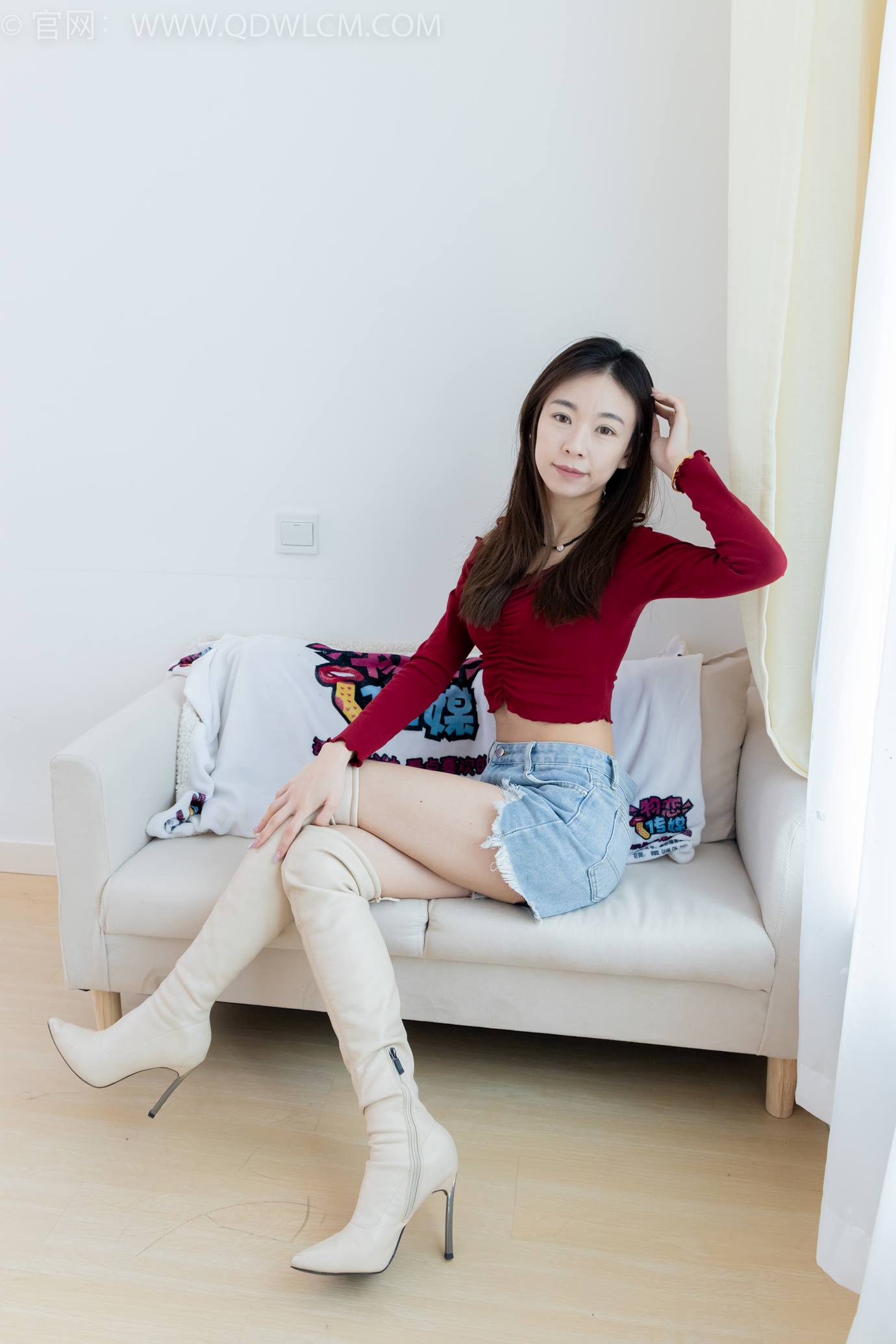 图片[52]-物恋传媒 NO.2296 婷婷-高跟长靴、白棉袜、裸足[126P] – 速更版-美库