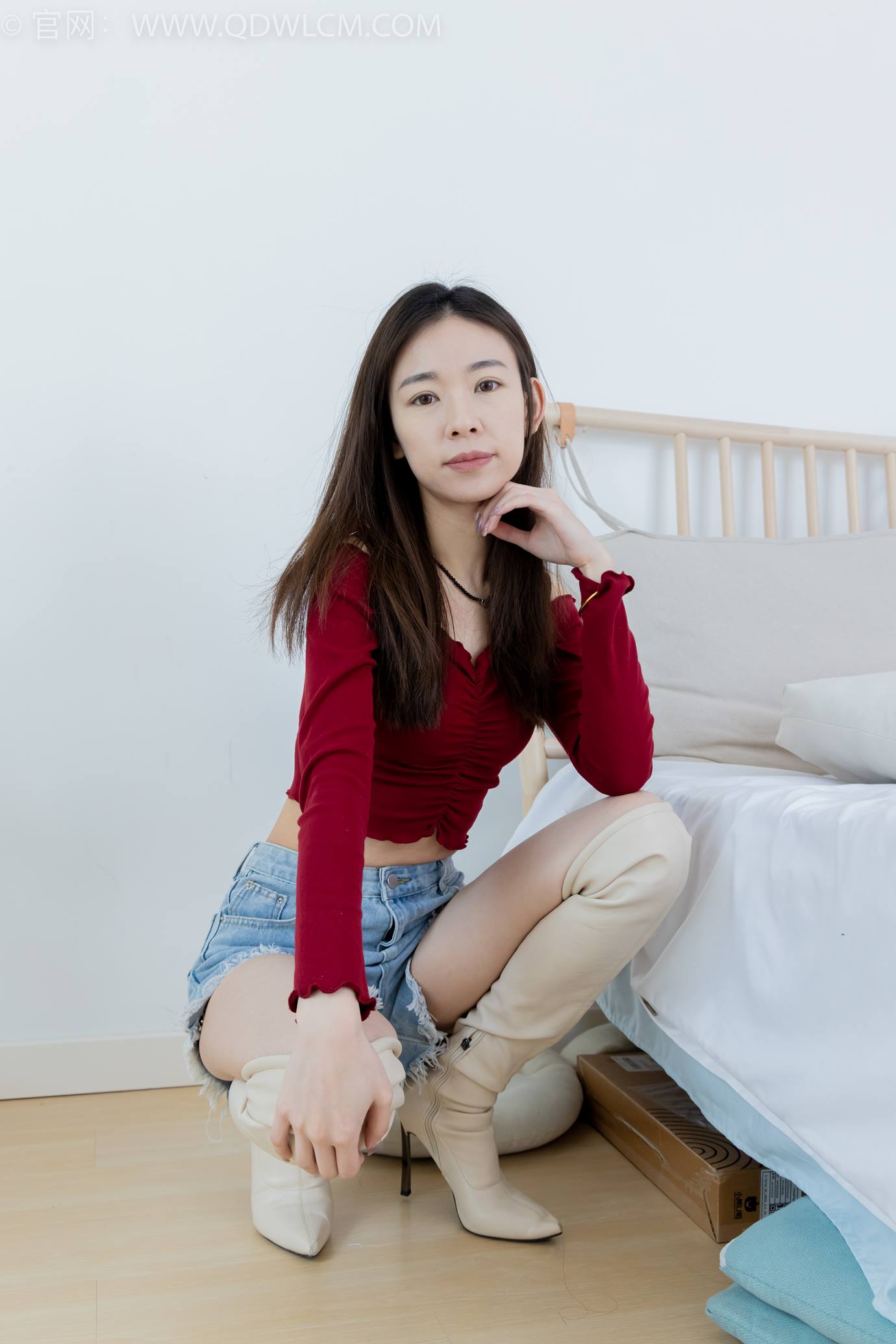 图片[54]-物恋传媒 NO.2296 婷婷-高跟长靴、白棉袜、裸足[126P] – 速更版-美库