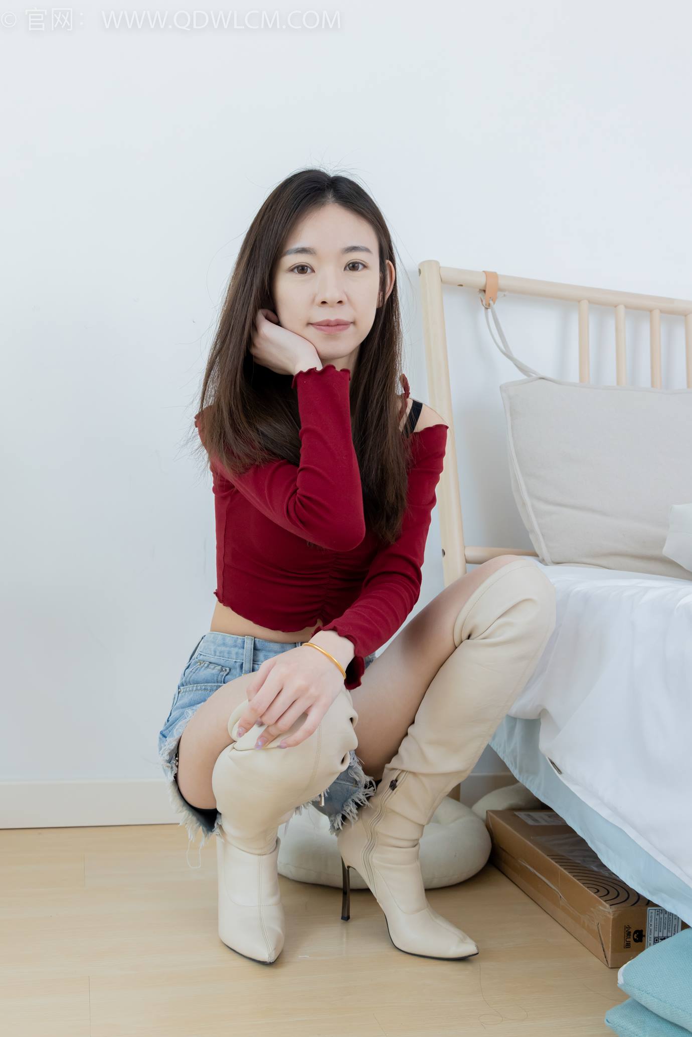 图片[56]-物恋传媒 NO.2296 婷婷-高跟长靴、白棉袜、裸足[126P] – 速更版-美库