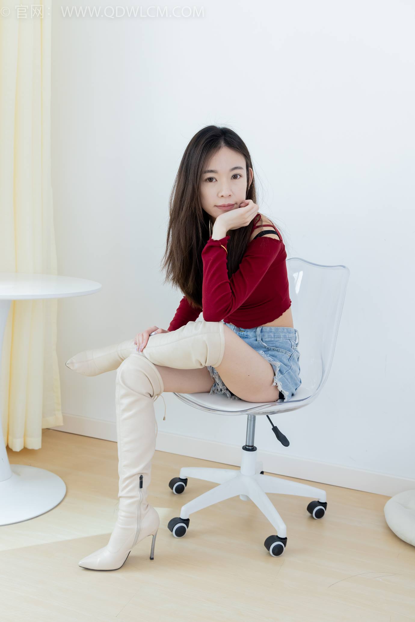 图片[59]-物恋传媒 NO.2296 婷婷-高跟长靴、白棉袜、裸足[126P] – 速更版-美库