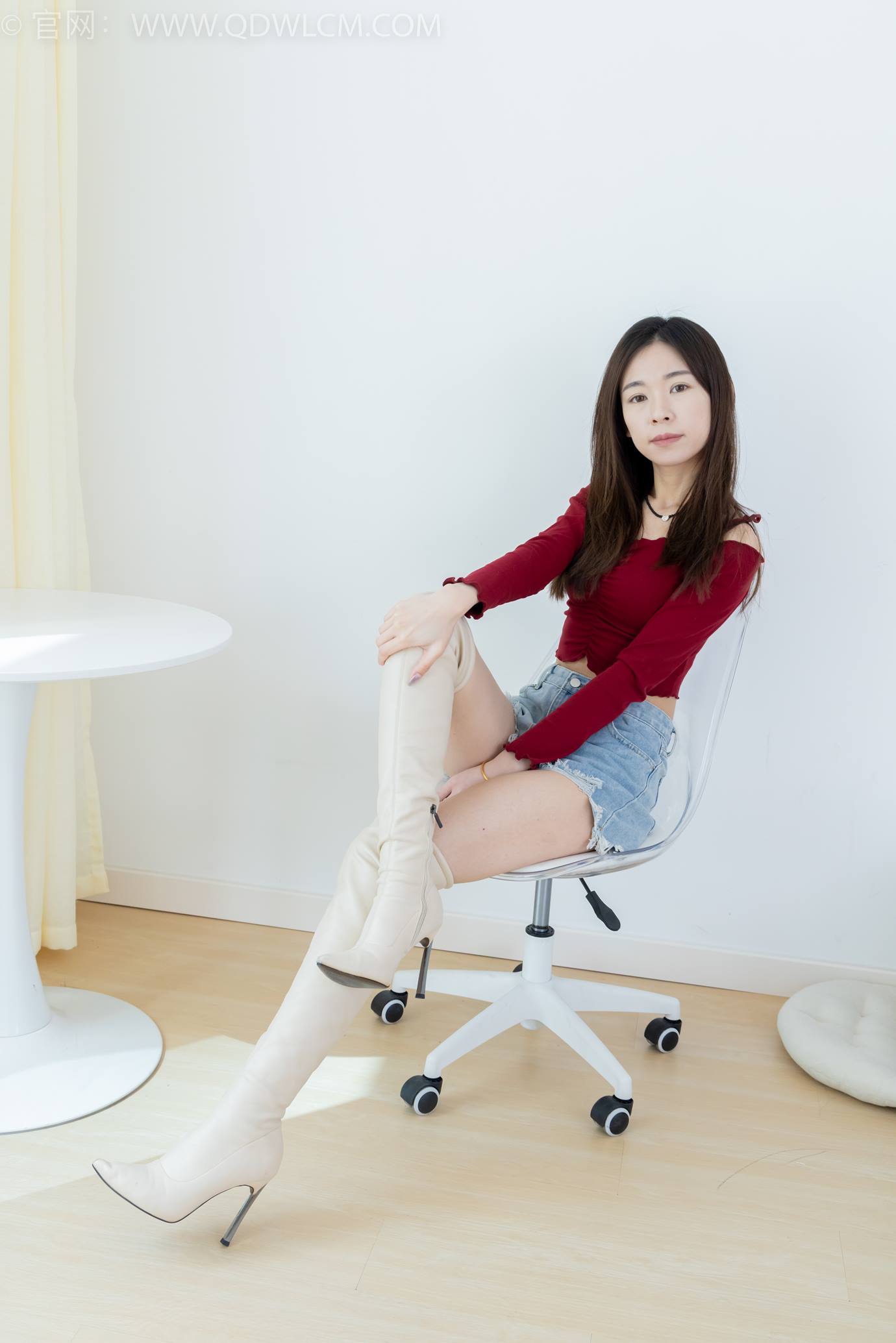 图片[63]-物恋传媒 NO.2296 婷婷-高跟长靴、白棉袜、裸足[126P] – 速更版-美库