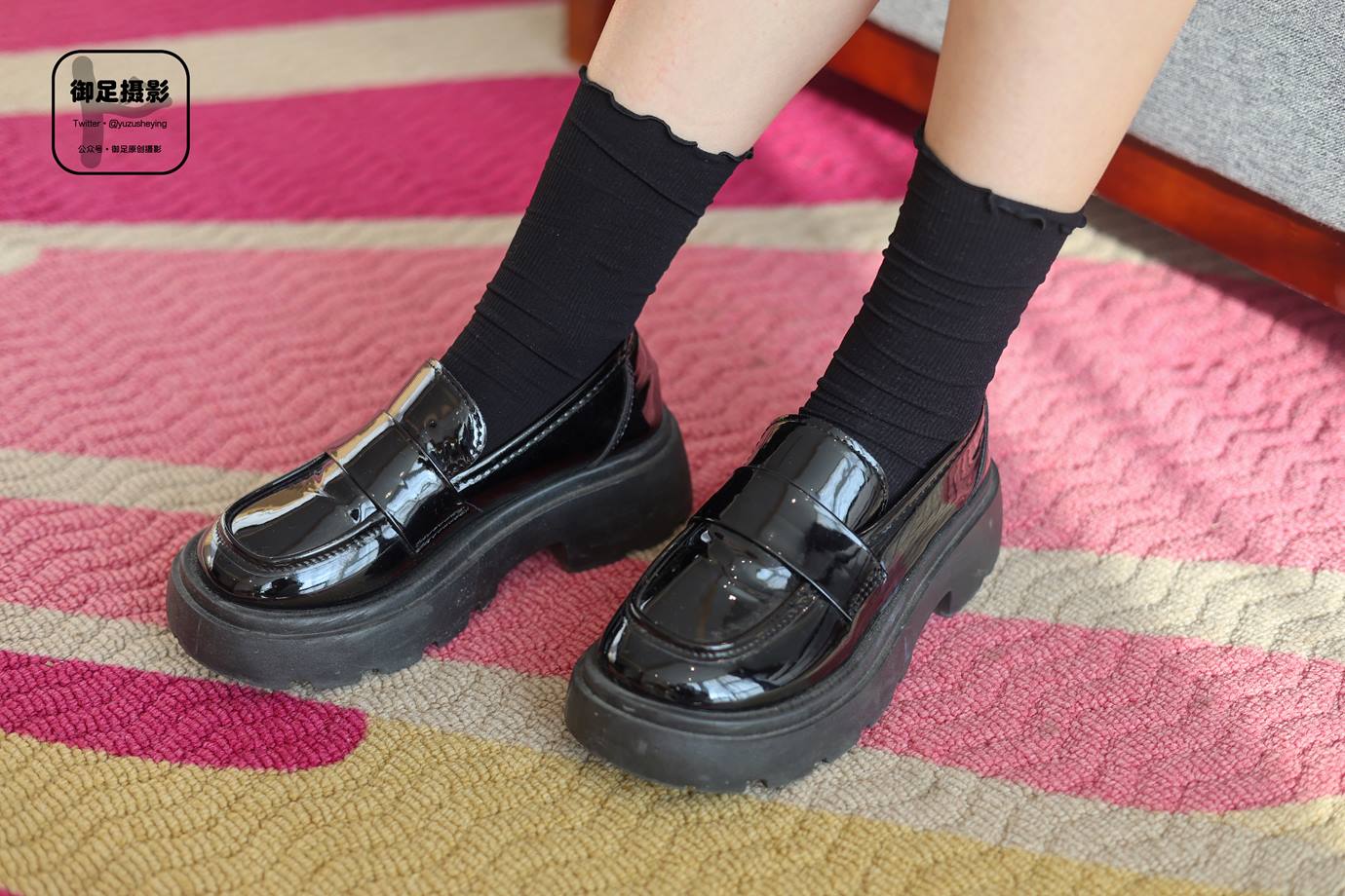 图片[16]-御足摄影 NO.021 – 小皮鞋棉袜[77P] – 速更版-美库