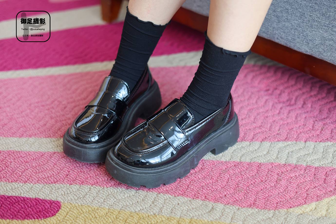 图片[17]-御足摄影 NO.021 – 小皮鞋棉袜[77P] – 速更版-美库