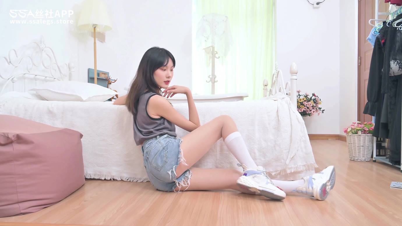 图片[12]-[SSA丝社]短片 NO.0131 素素 白色小腿袜[20P] – 速更版-美库