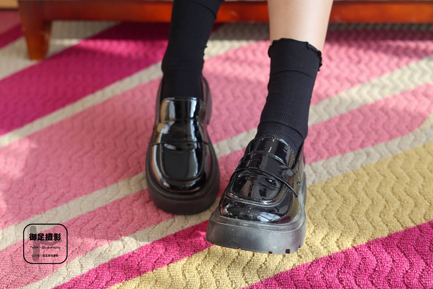 图片[20]-御足摄影 NO.021 – 小皮鞋棉袜[77P] – 速更版-美库