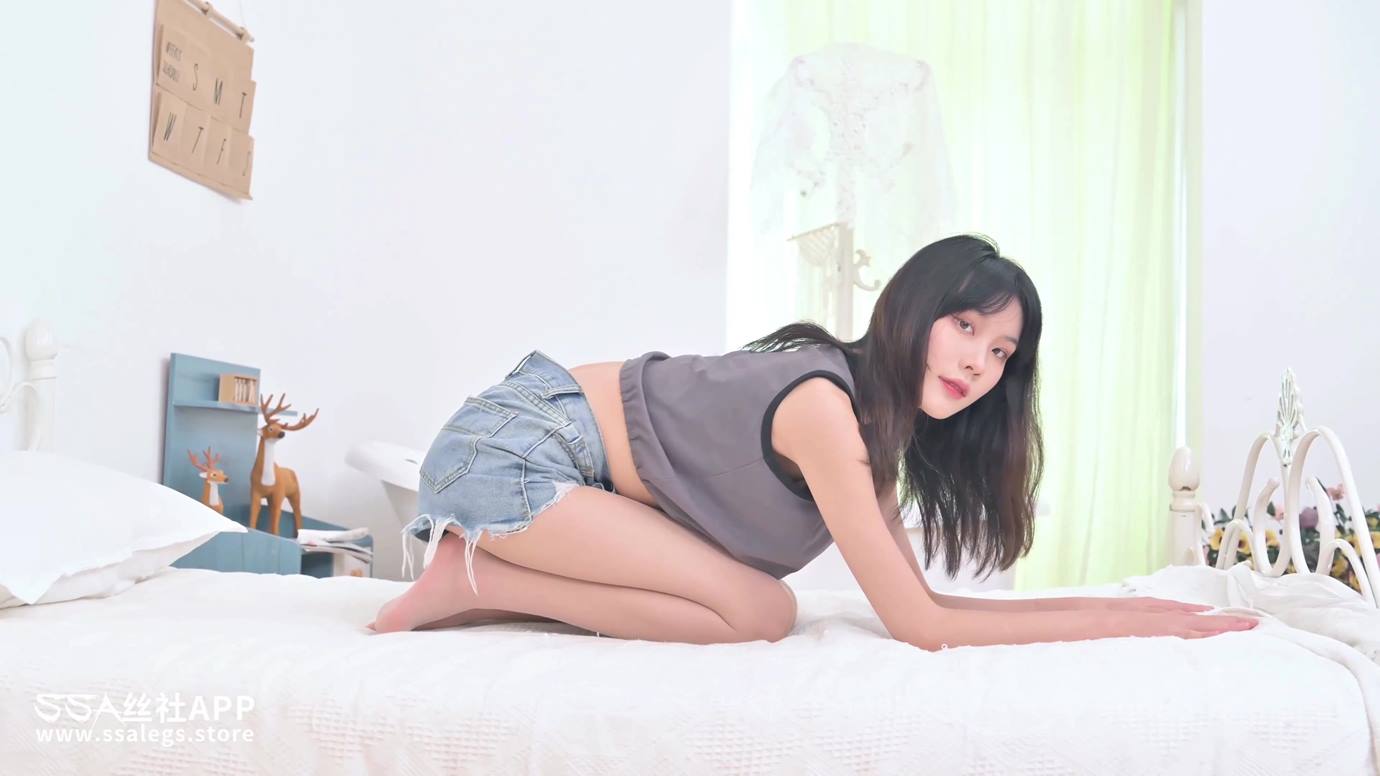 图片[20]-[SSA丝社]短片 NO.0131 素素 白色小腿袜[20P] – 速更版-美库