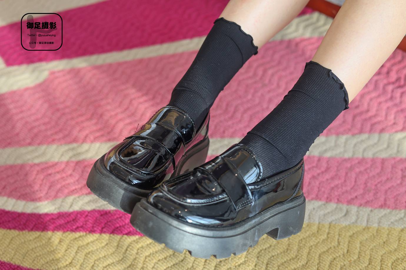图片[27]-御足摄影 NO.021 – 小皮鞋棉袜[77P] – 速更版-美库