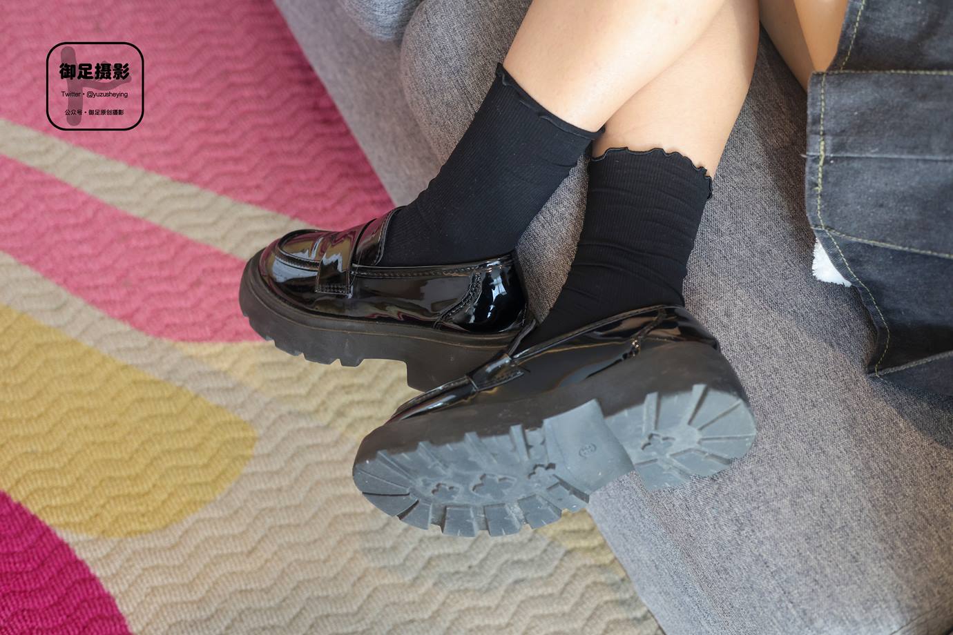 图片[30]-御足摄影 NO.021 – 小皮鞋棉袜[77P] – 速更版-美库