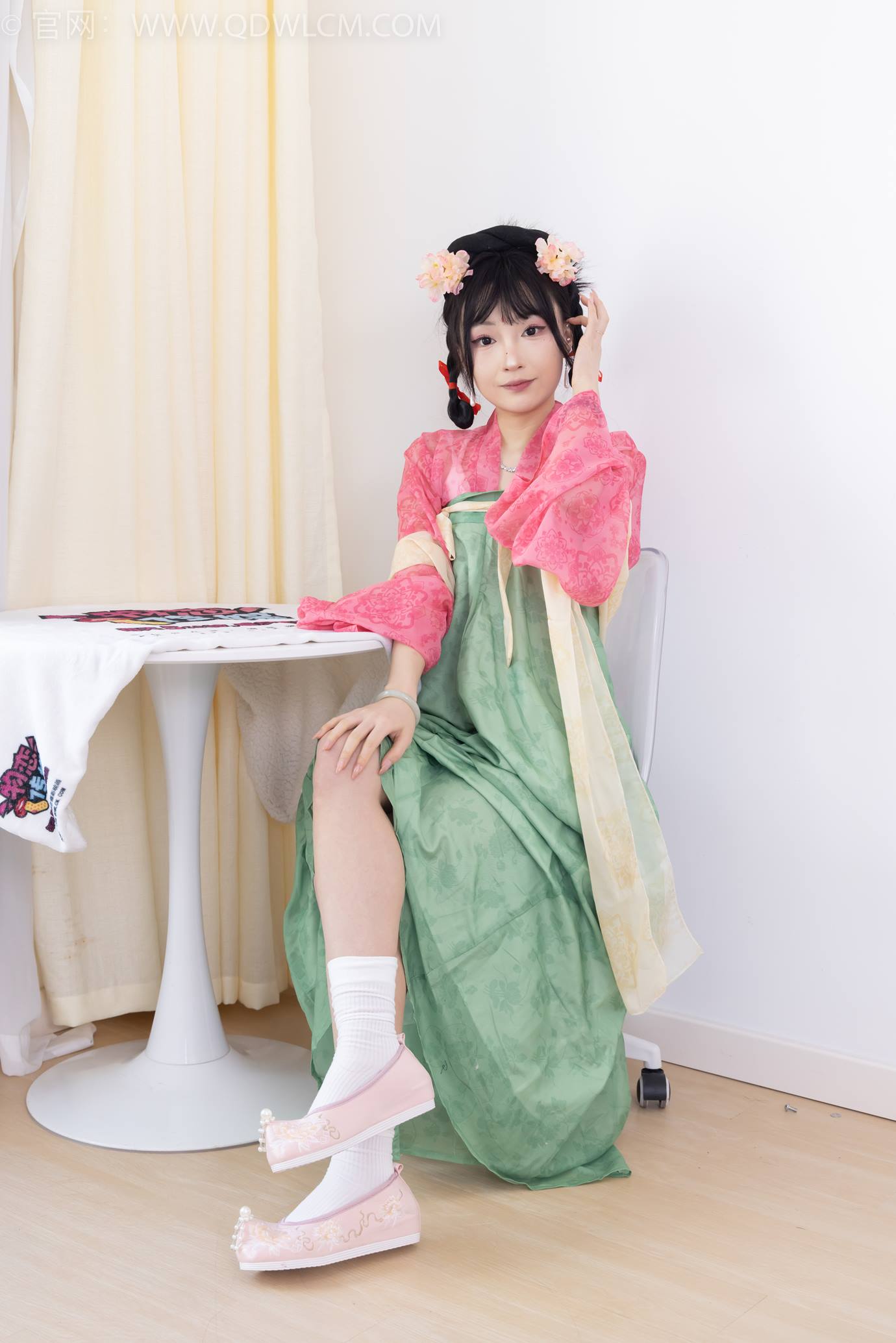 图片[11]-物恋传媒 NO.2297 嘟嘟-布鞋、白棉袜、古装、半脱袜子剧情[138P] – 速更版-美库