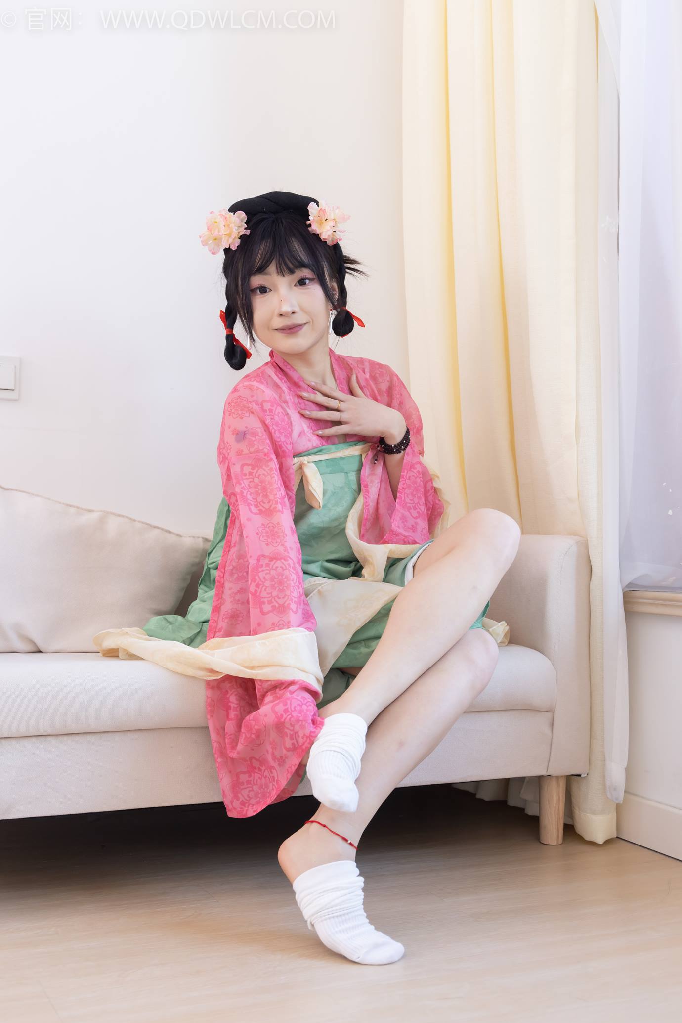 图片[18]-物恋传媒 NO.2297 嘟嘟-布鞋、白棉袜、古装、半脱袜子剧情[138P] – 速更版-美库