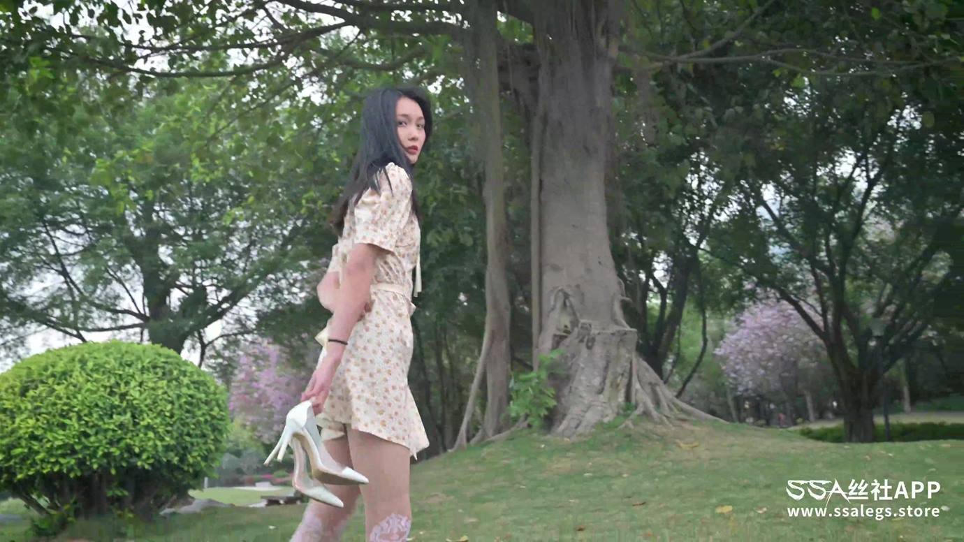 图片[14]-[SSA丝社]短片 NO.0134 君君 涞觅维纳斯提花连裤袜[20P] – 速更版-美库