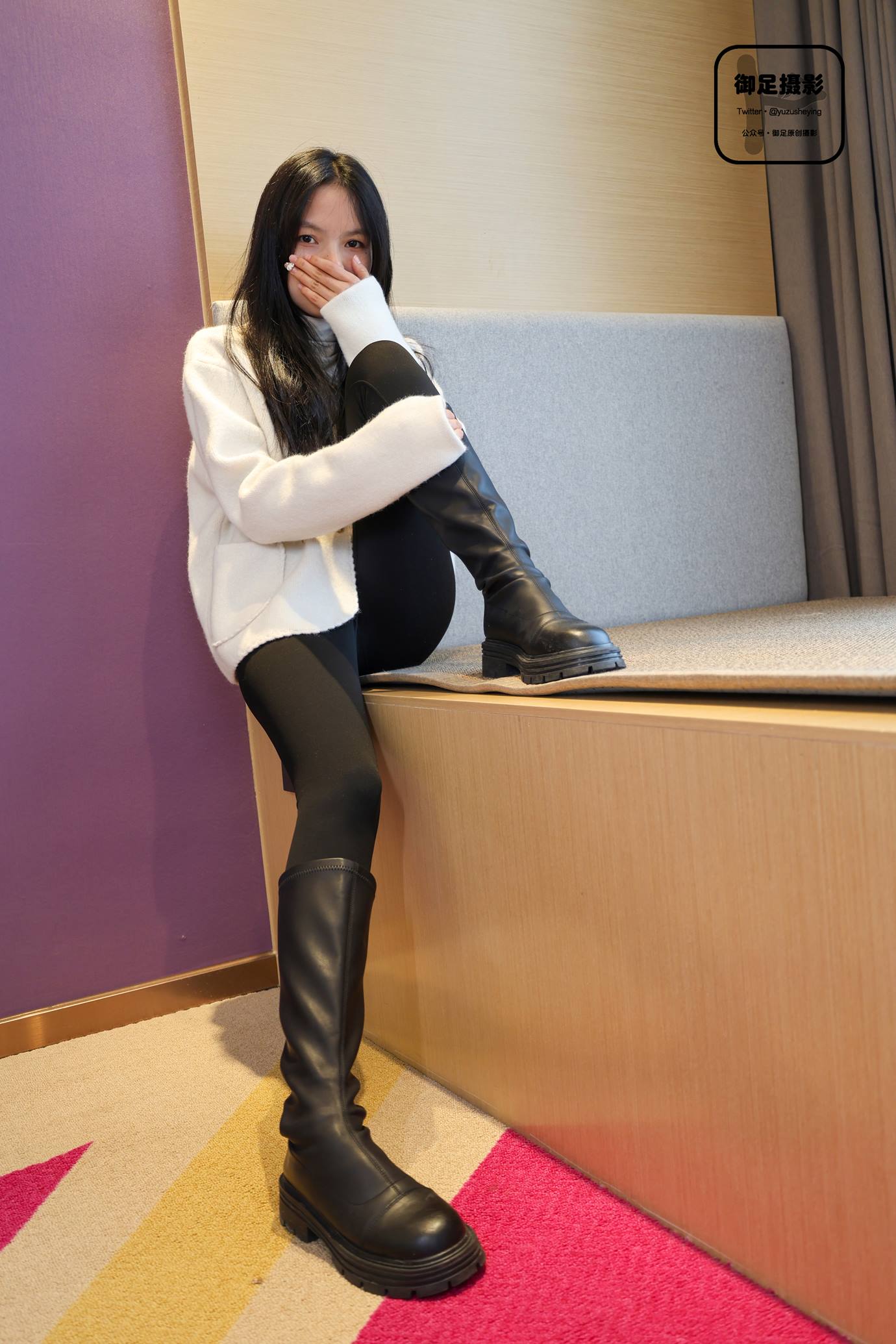 图片[89]-御足摄影 NO.022 – 长靴白袜裸足[95P] – 速更版-美库