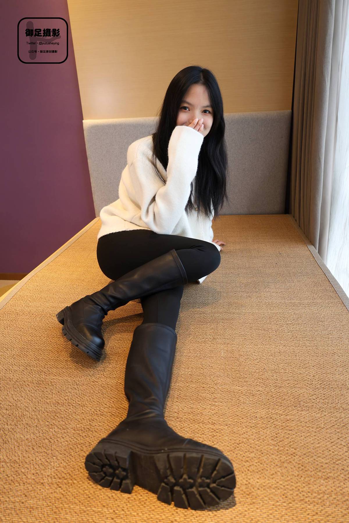 图片[92]-御足摄影 NO.022 – 长靴白袜裸足[95P] – 速更版-美库
