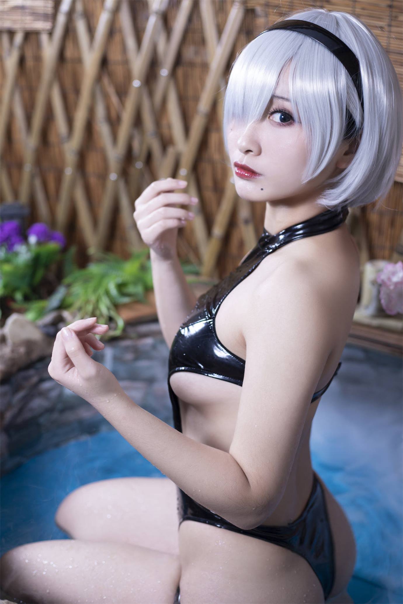 图片[14]-洛璃LoLiSAMA – 尼尔：机械纪元 2B 竞泳[23P] – 速更版-美库