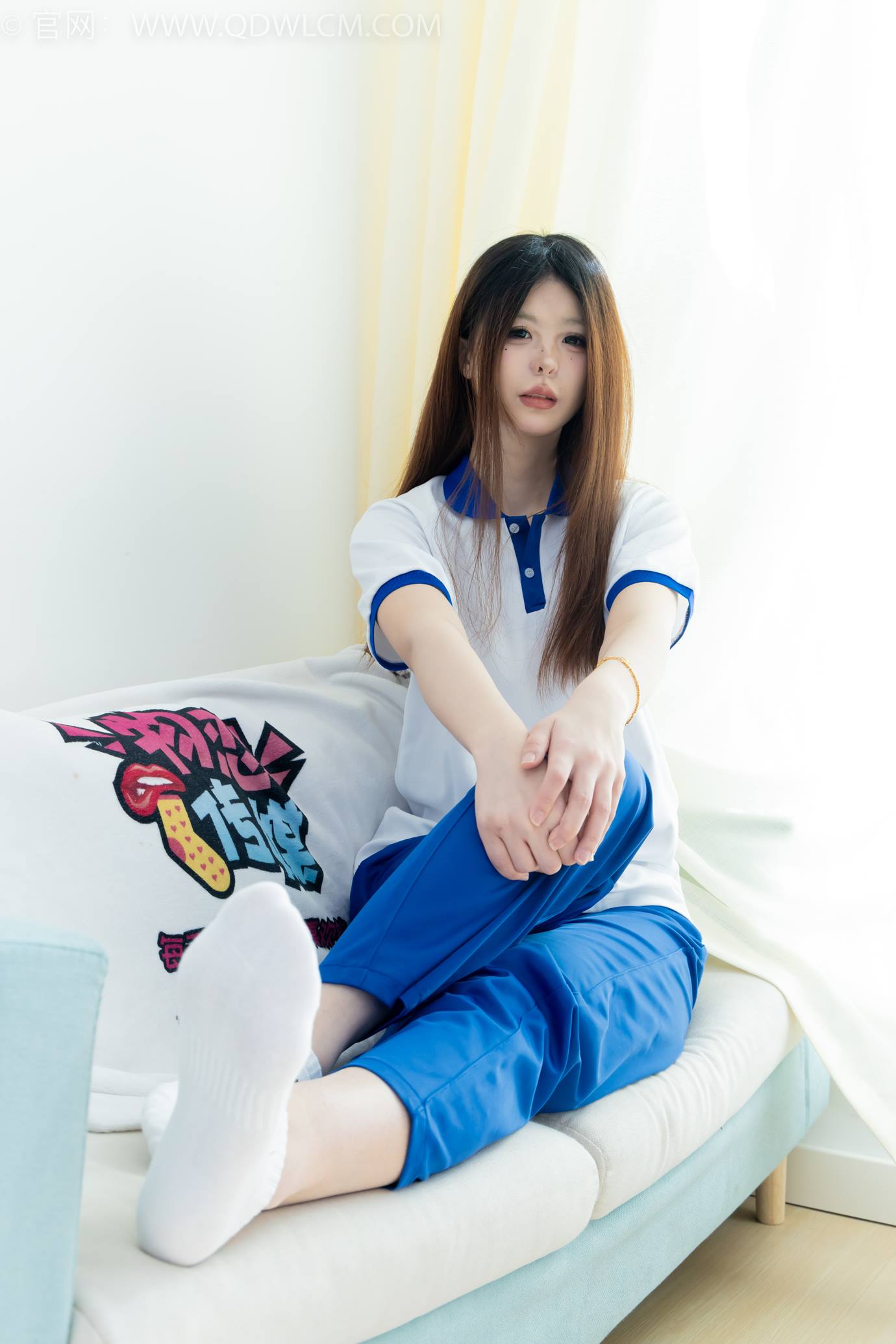 图片[46]-物恋传媒 NO.2301 曲奇-板鞋、白短棉袜、裸足、校服[150P] – 速更版-美库