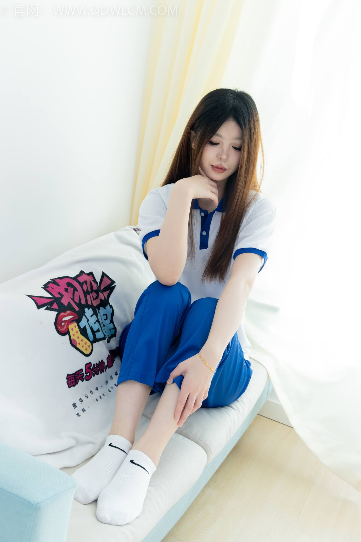 图片[58]-物恋传媒 NO.2301 曲奇-板鞋、白短棉袜、裸足、校服[150P] – 速更版-美库