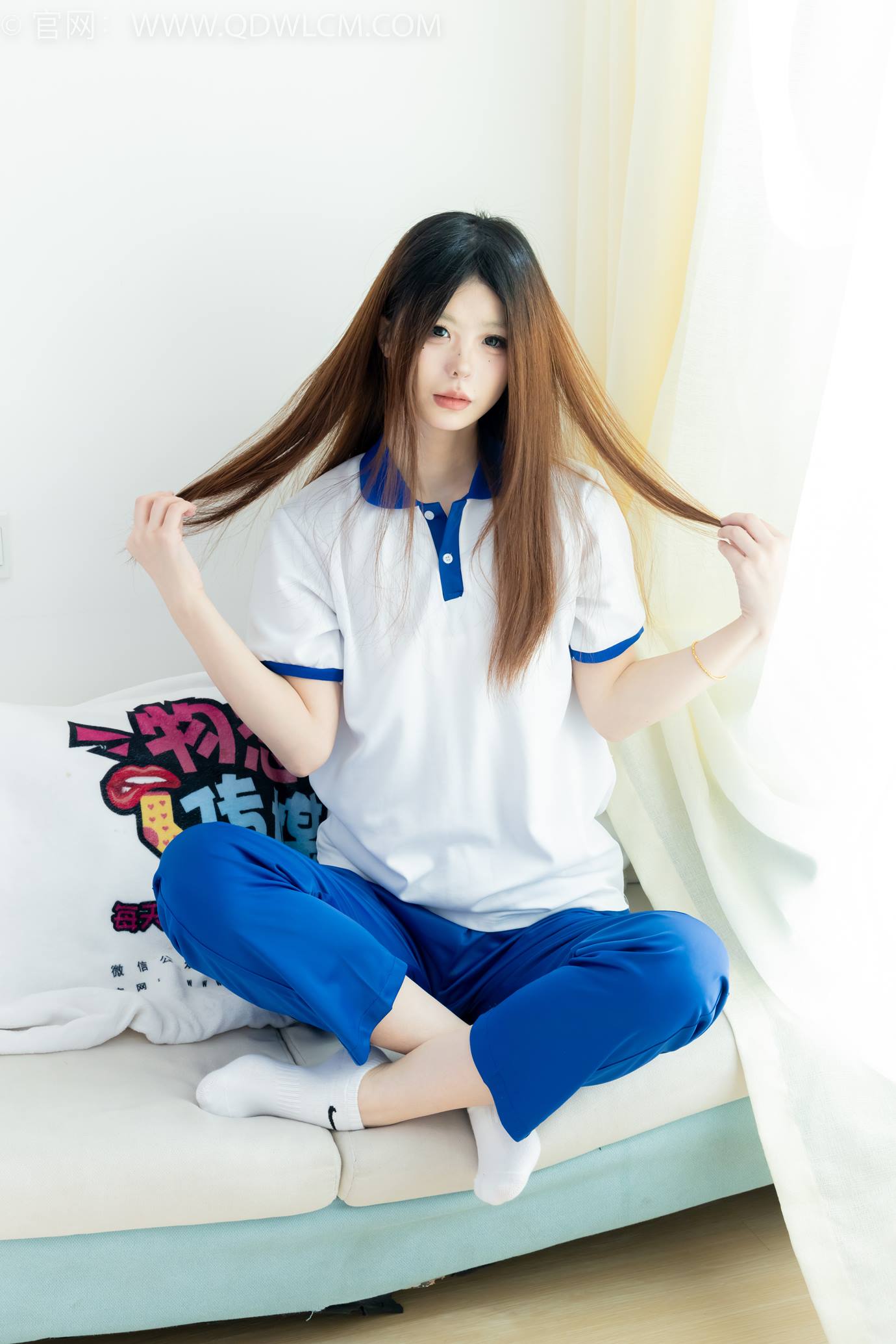 图片[65]-物恋传媒 NO.2301 曲奇-板鞋、白短棉袜、裸足、校服[150P] – 速更版-美库