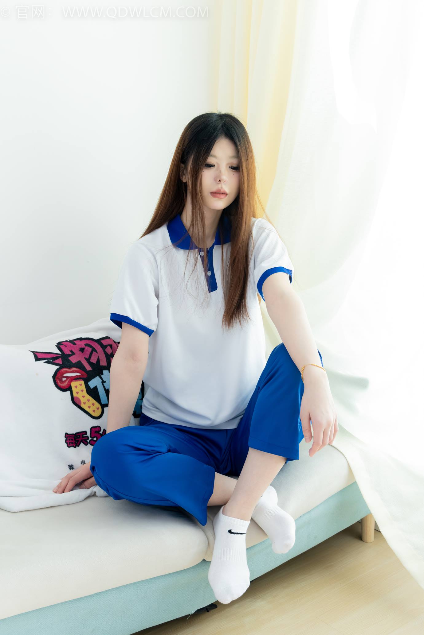 图片[68]-物恋传媒 NO.2301 曲奇-板鞋、白短棉袜、裸足、校服[150P] – 速更版-美库