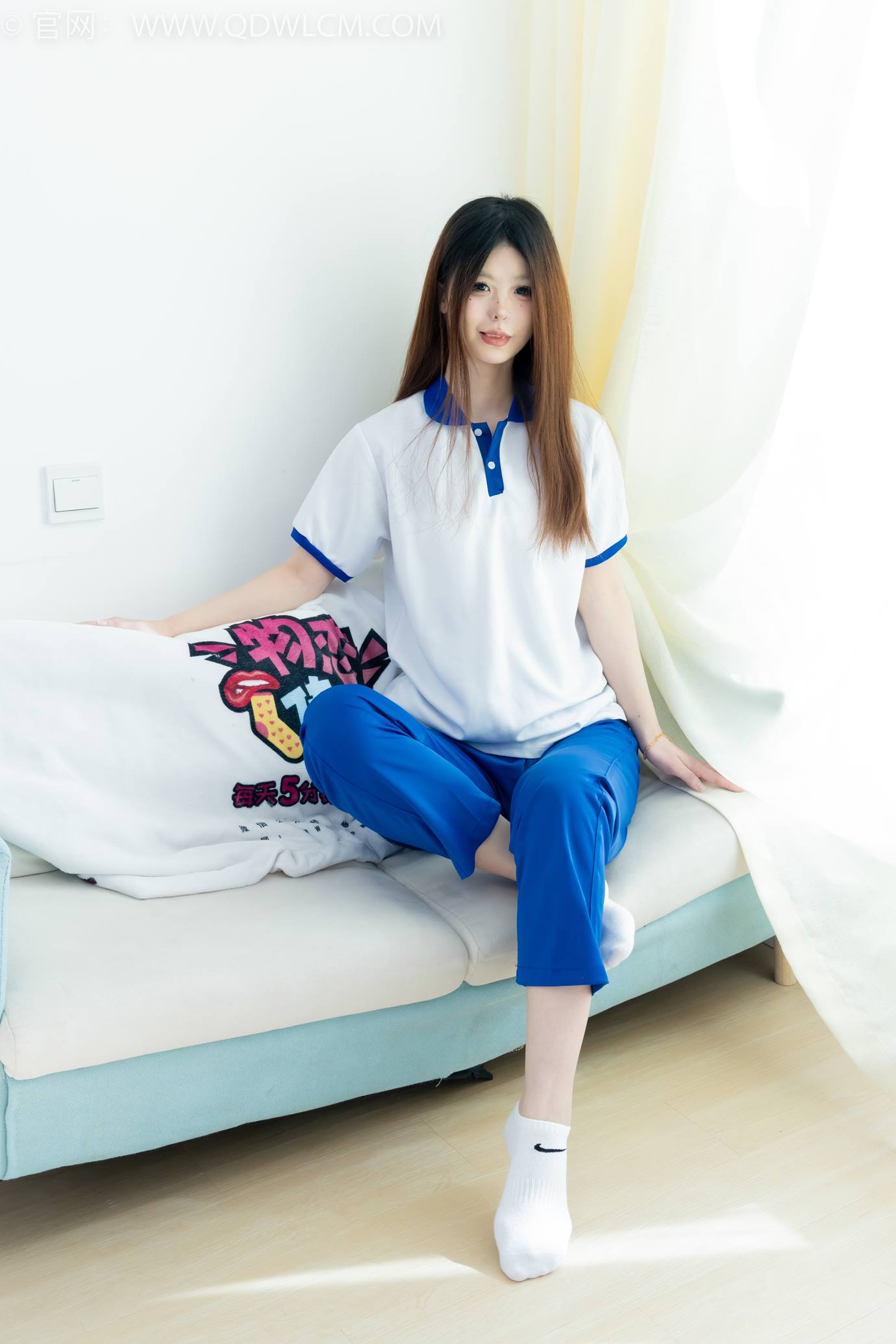 图片[69]-物恋传媒 NO.2301 曲奇-板鞋、白短棉袜、裸足、校服[150P] – 速更版-美库