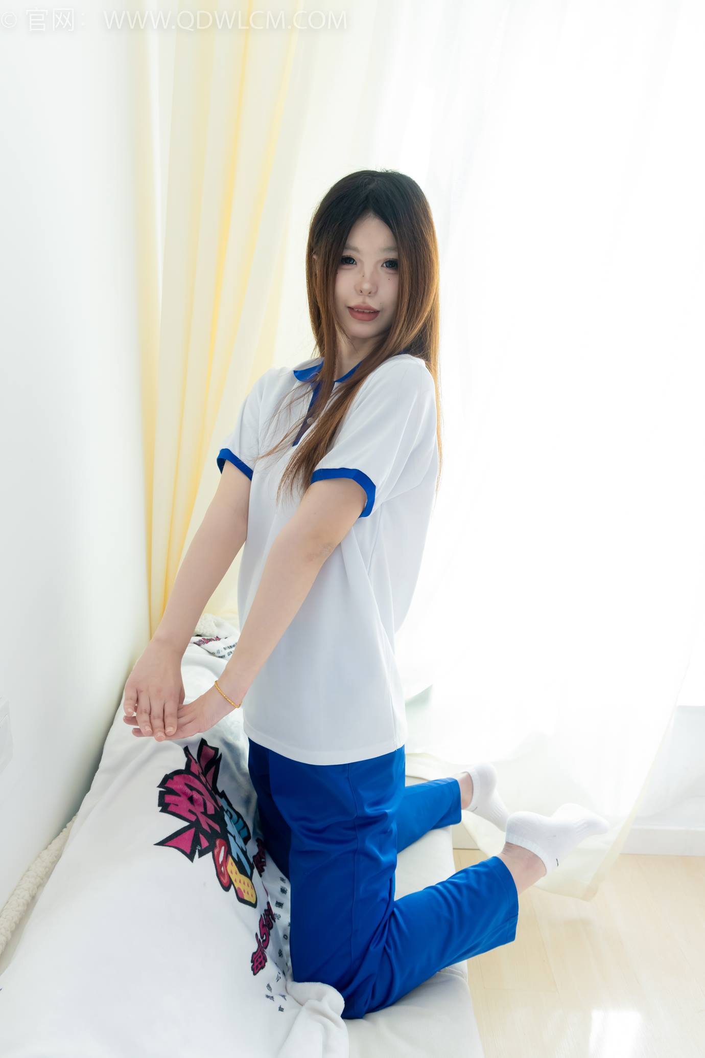 图片[81]-物恋传媒 NO.2301 曲奇-板鞋、白短棉袜、裸足、校服[150P] – 速更版-美库