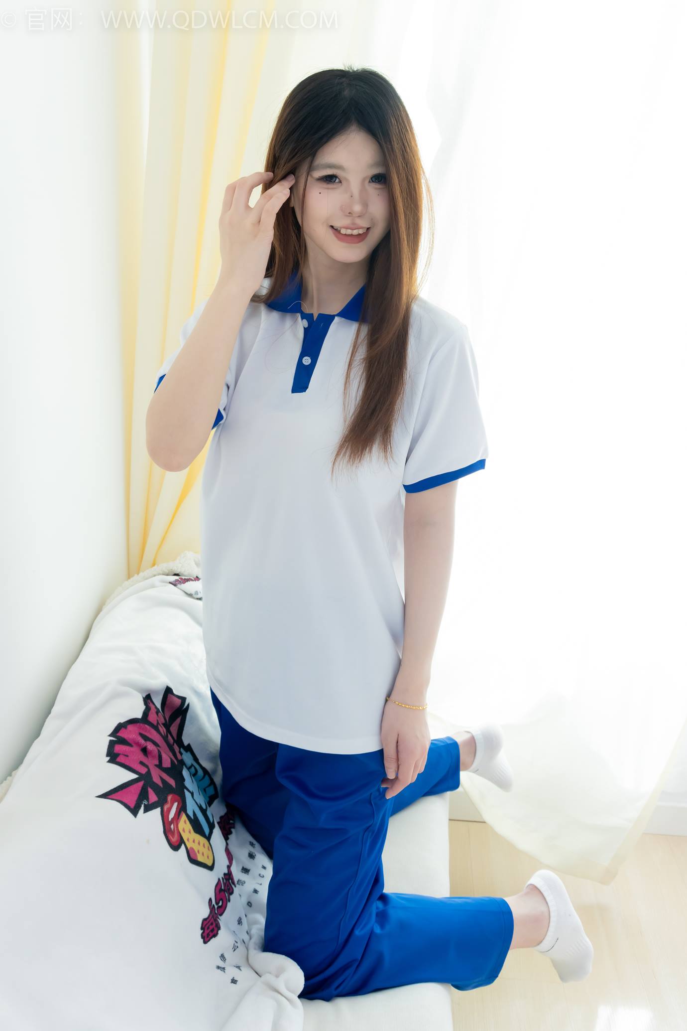 图片[82]-物恋传媒 NO.2301 曲奇-板鞋、白短棉袜、裸足、校服[150P] – 速更版-美库