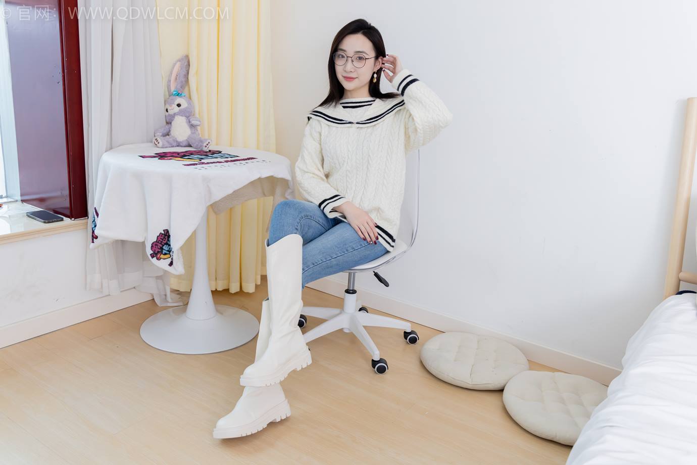 图片[22]-物恋传媒 NO.2302 恬恬-长靴、厚白丝、裤里丝、瑜伽动作老头乐挠脚剧情[115P] – 速更版-美库