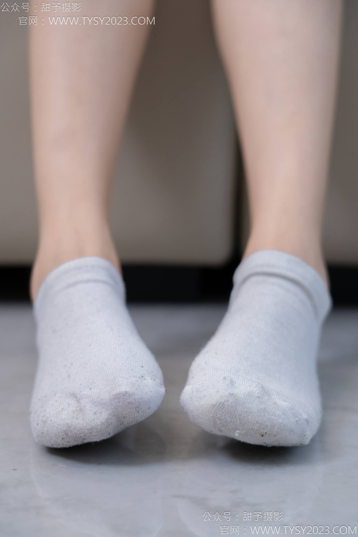 图片[57]-甜予摄影 NO.130 澜澜-皮鞋、白棉袜、裸足、掉袜子剧情[130P] – 速更版-美库