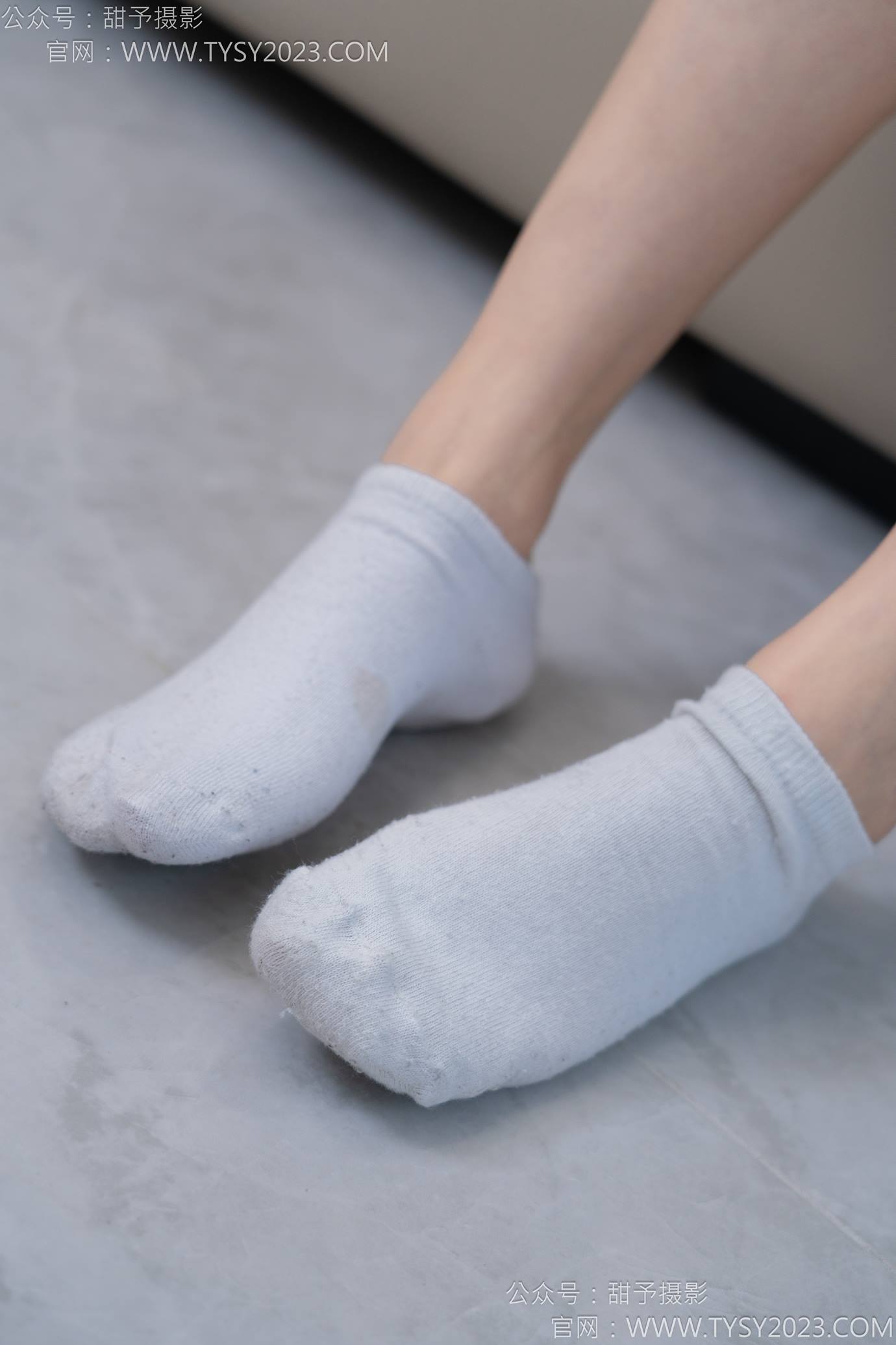 图片[58]-甜予摄影 NO.130 澜澜-皮鞋、白棉袜、裸足、掉袜子剧情[130P] – 速更版-美库