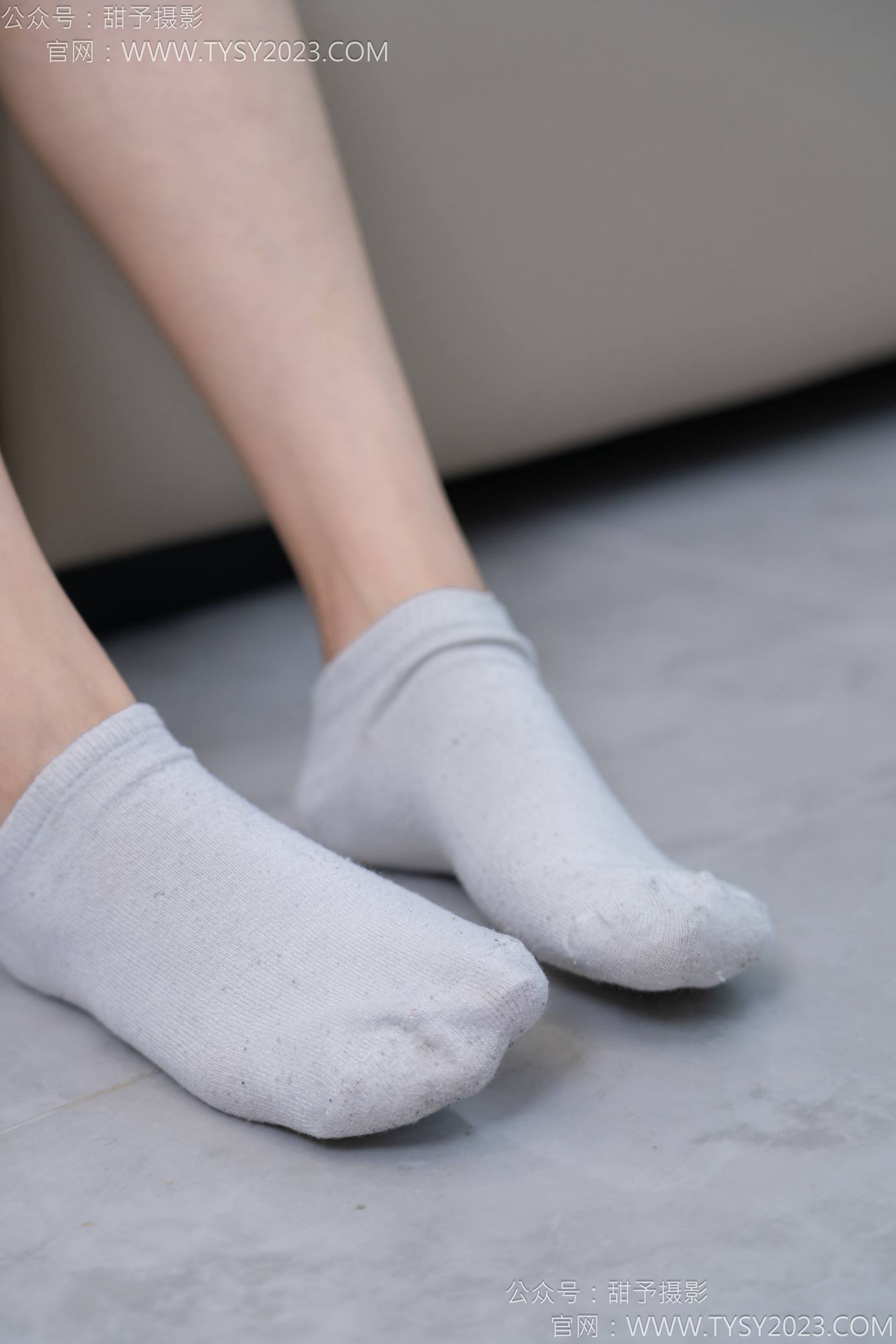 图片[59]-甜予摄影 NO.130 澜澜-皮鞋、白棉袜、裸足、掉袜子剧情[130P] – 速更版-美库