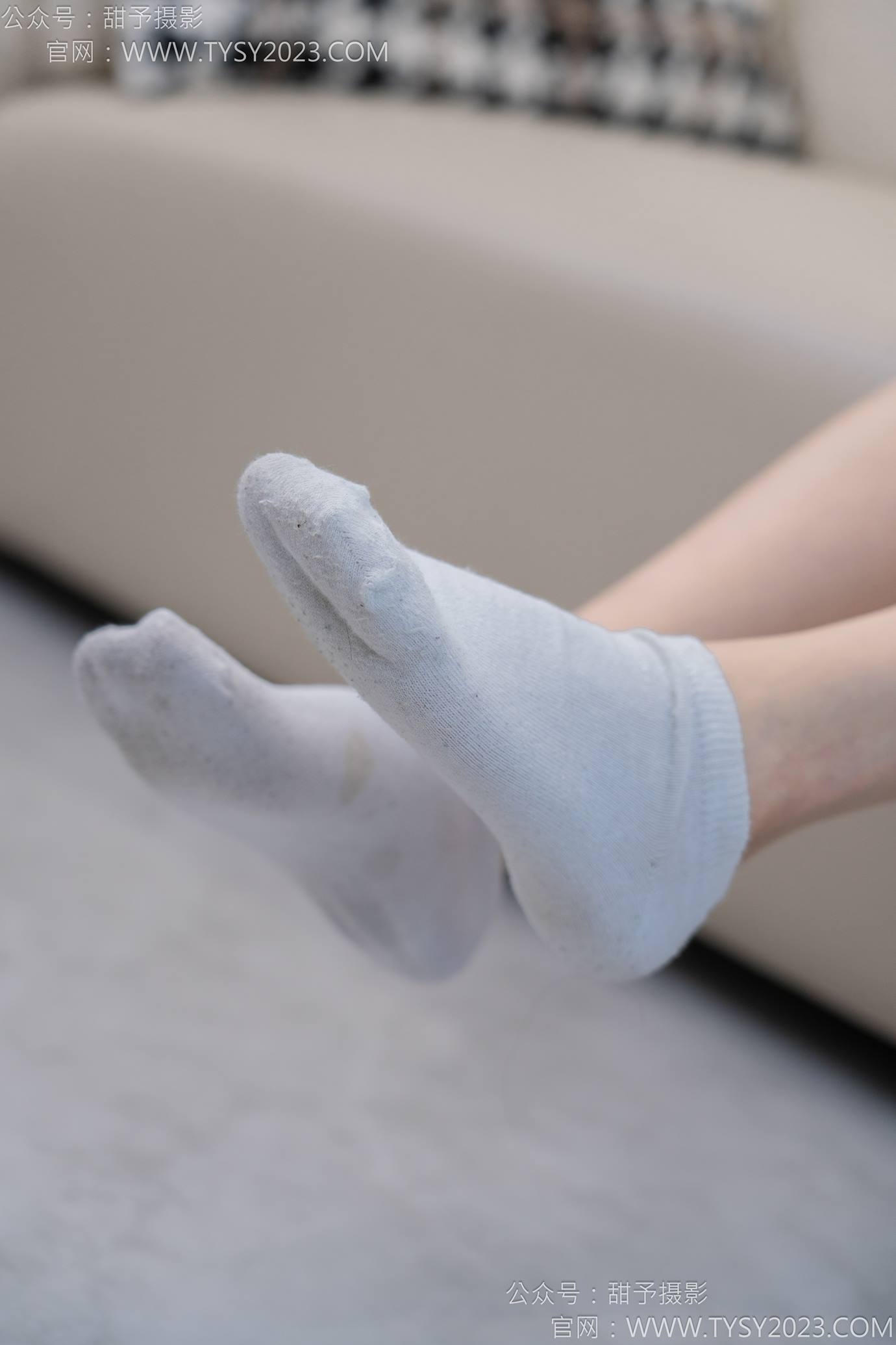 图片[64]-甜予摄影 NO.130 澜澜-皮鞋、白棉袜、裸足、掉袜子剧情[130P] – 速更版-美库