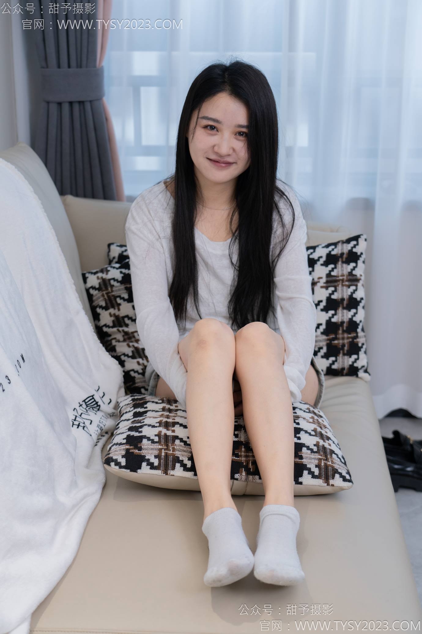 图片[73]-甜予摄影 NO.130 澜澜-皮鞋、白棉袜、裸足、掉袜子剧情[130P] – 速更版-美库
