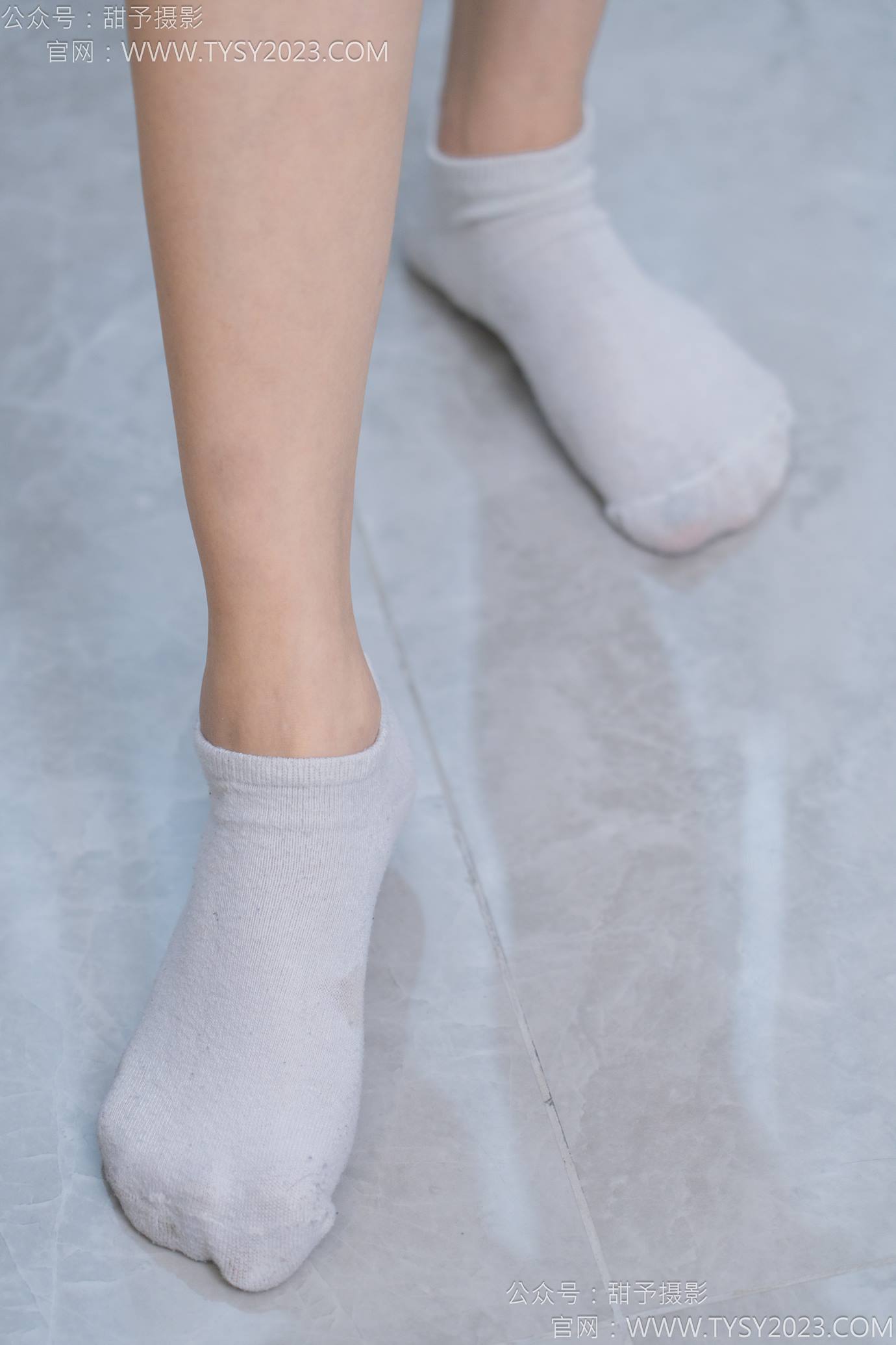 图片[89]-甜予摄影 NO.130 澜澜-皮鞋、白棉袜、裸足、掉袜子剧情[130P] – 速更版-美库