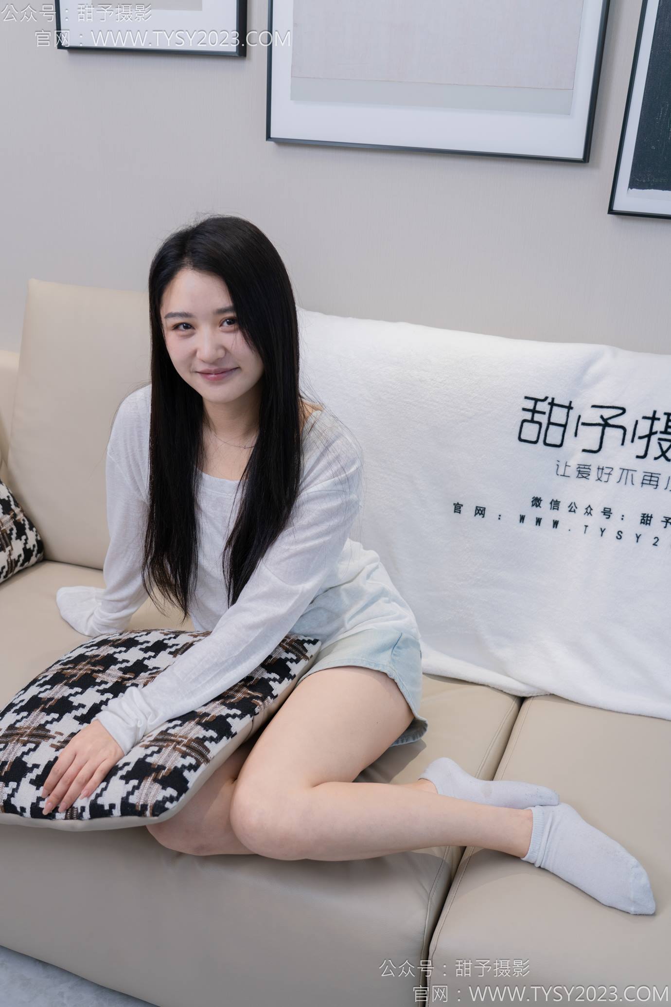 图片[94]-甜予摄影 NO.130 澜澜-皮鞋、白棉袜、裸足、掉袜子剧情[130P] – 速更版-美库