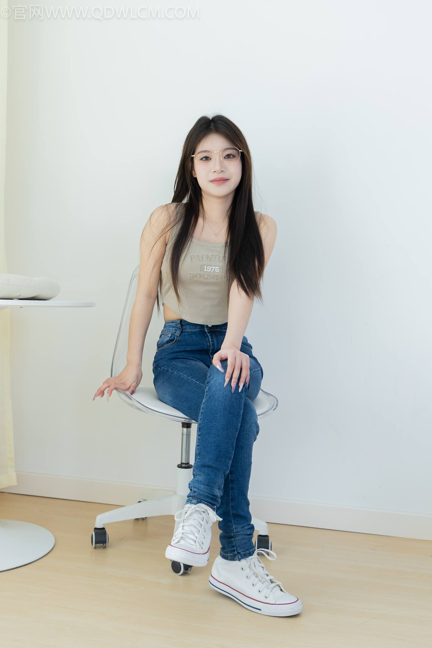 图片[13]-物恋传媒 NO.2303 闪闪-帆布鞋、短黑丝（脚尖加固款）、自然穿着白棉袜、裸足[128P] – 速更版-美库