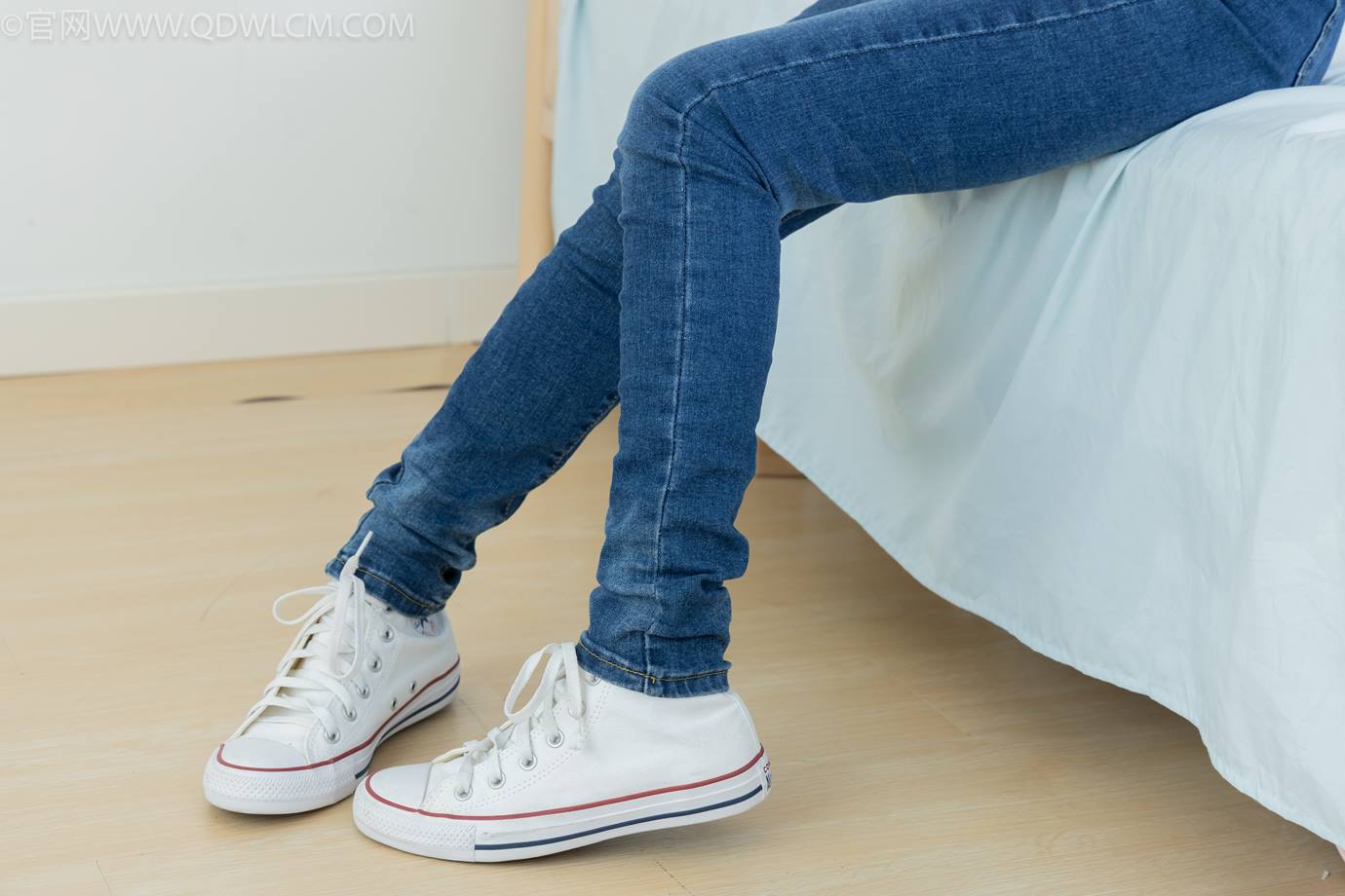 图片[78]-物恋传媒 NO.2303 闪闪-帆布鞋、短黑丝（脚尖加固款）、自然穿着白棉袜、裸足[128P] – 速更版-美库
