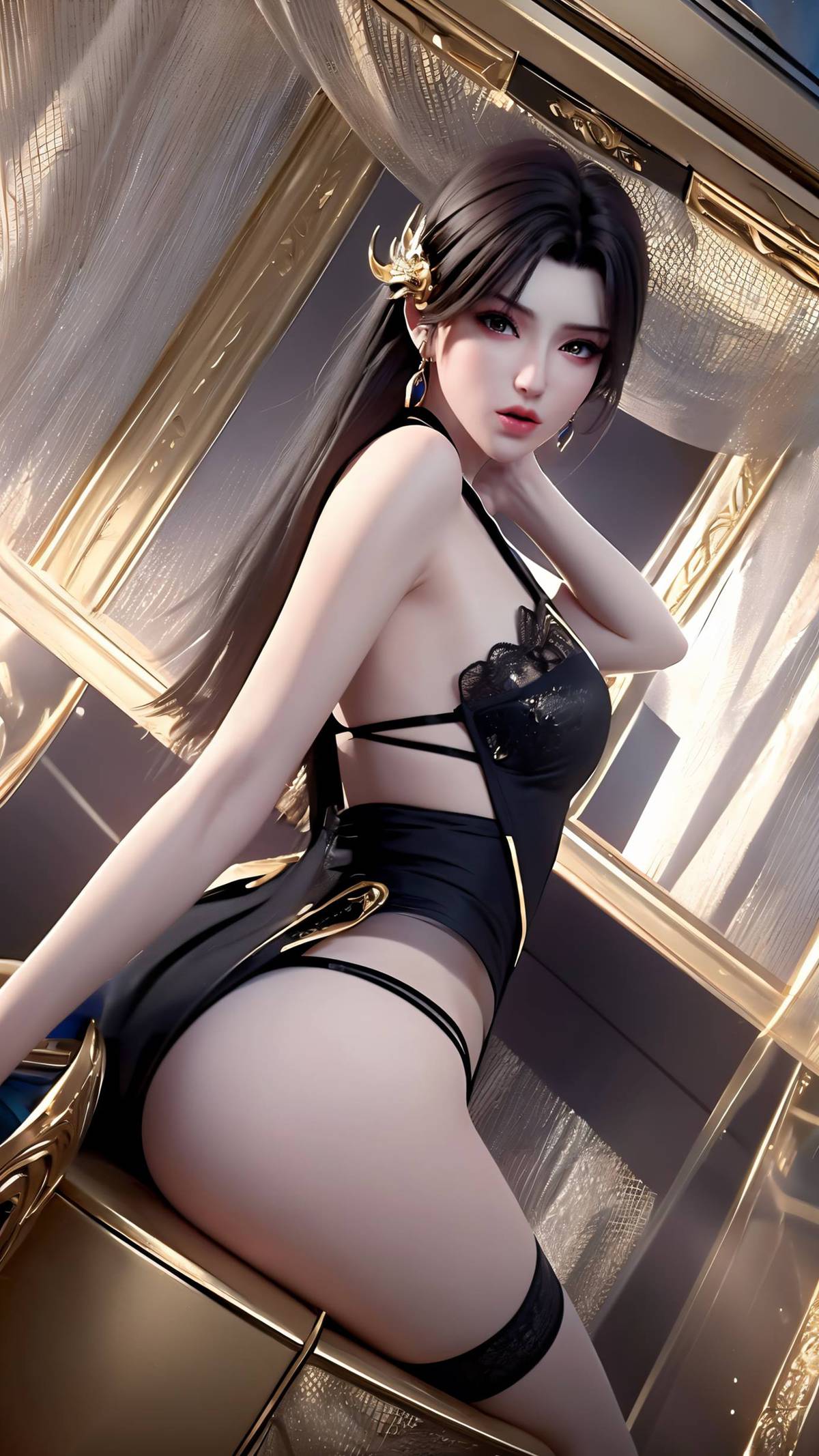 图片[37]-AI绘画 535 秦时-少司命[55P] – 速更版-美库