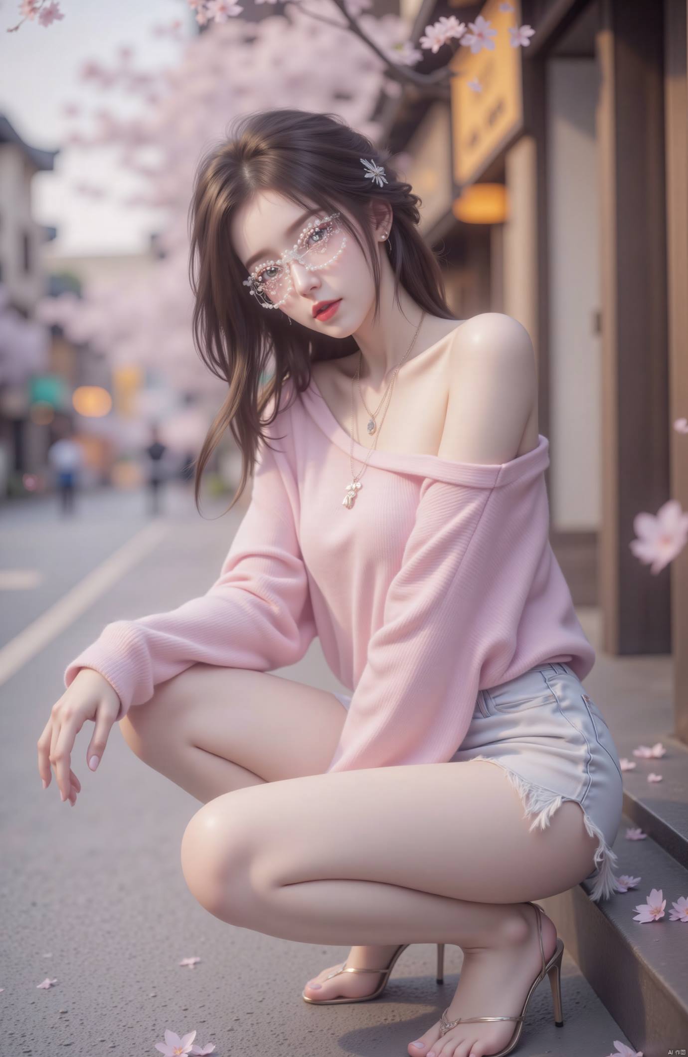 图片[25]-AI绘画 537 兰若[93P] – 速更版-美库