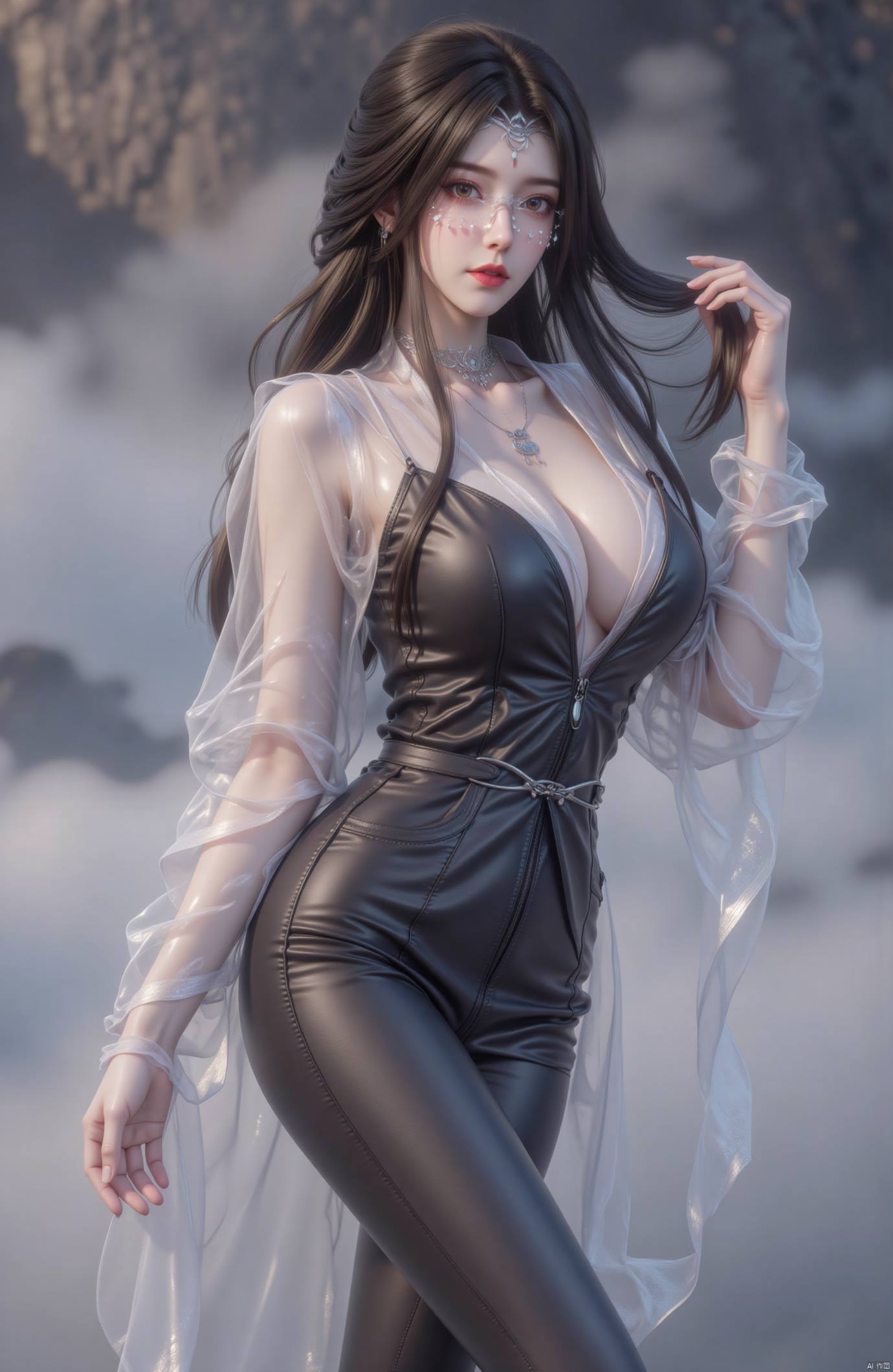 图片[42]-AI绘画 537 兰若[93P] – 速更版-美库